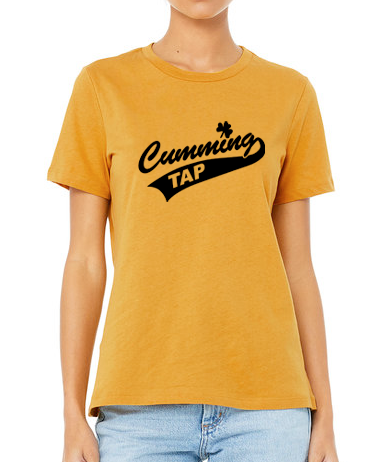 Cumming Tap Ladies' Relaxed Heather Short-Sleeve T-Shirt
