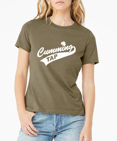 Cumming Tap Ladies' Relaxed Heather Short-Sleeve T-Shirt