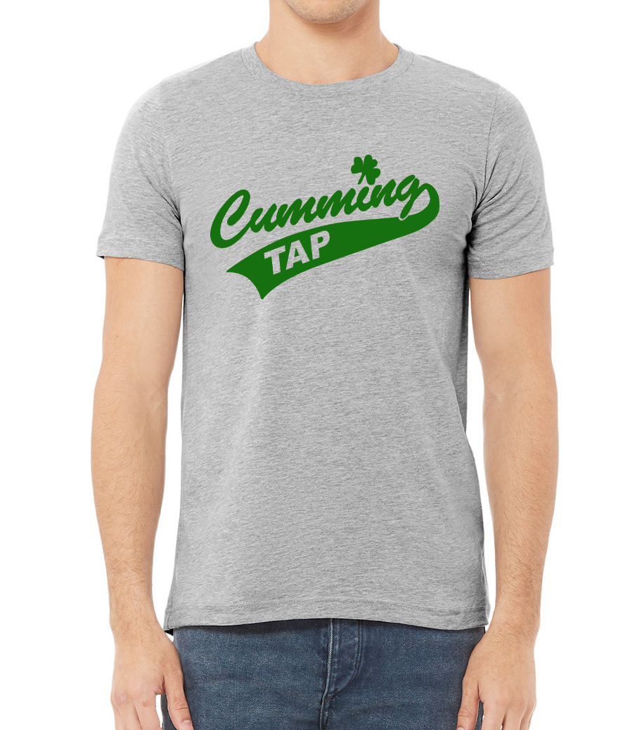 Cumming Tap Unisex Heather Short Sleeve T-Shirt
