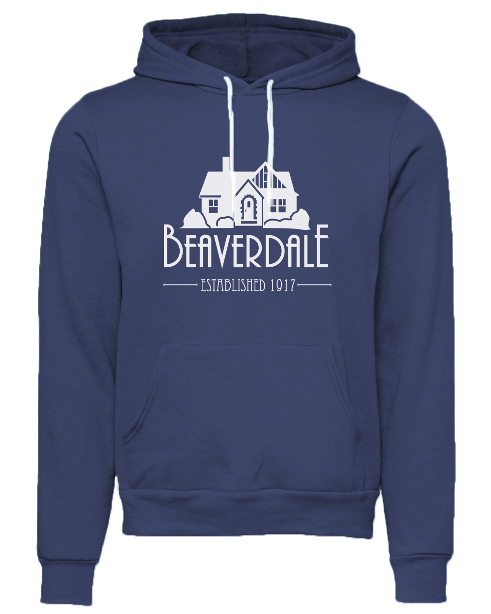 "BNA EST. 1917" Bella + Canvas Unisex Sponge Fleece Pullover Hoodie