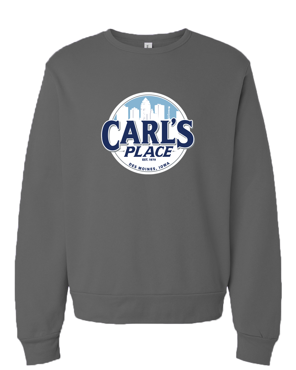 "CARL'S PLACE" Bella + Canvas Unisex Classic Crewneck Sweatshirt