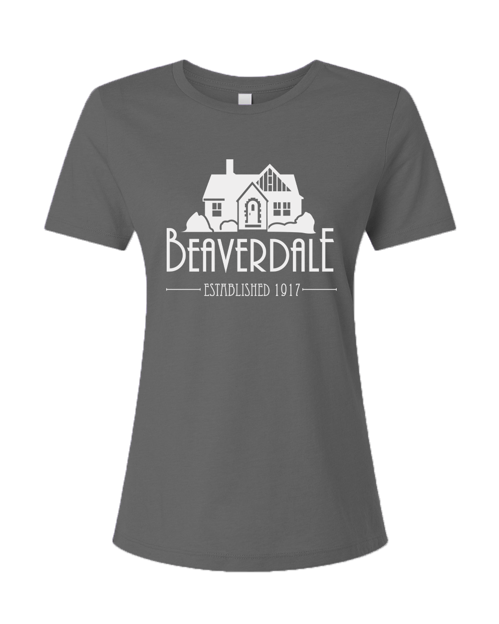 "BNA EST. 1917" Bella + Canvas Ladies' Relaxed Heather CVC Short-Sleeve T-Shirt