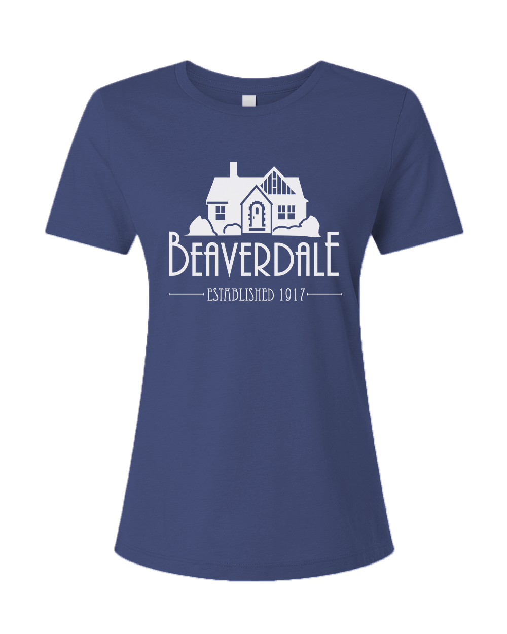 "BNA EST. 1917" Bella + Canvas Ladies' Relaxed Heather CVC Short-Sleeve T-Shirt