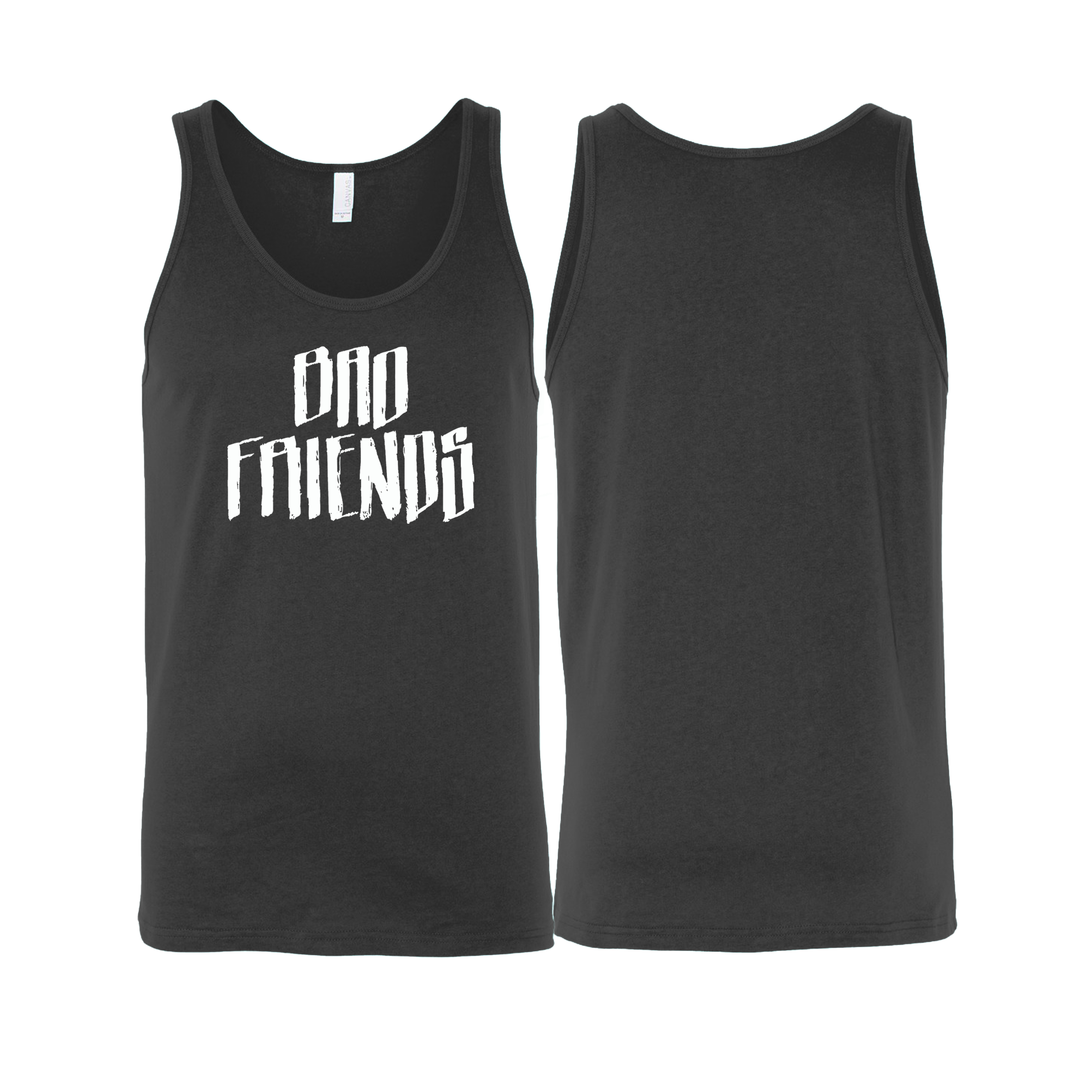 BAD FRIENDS "BRANDED LOGO" Bella + Canvas Unisex Jersey Tank - 3480