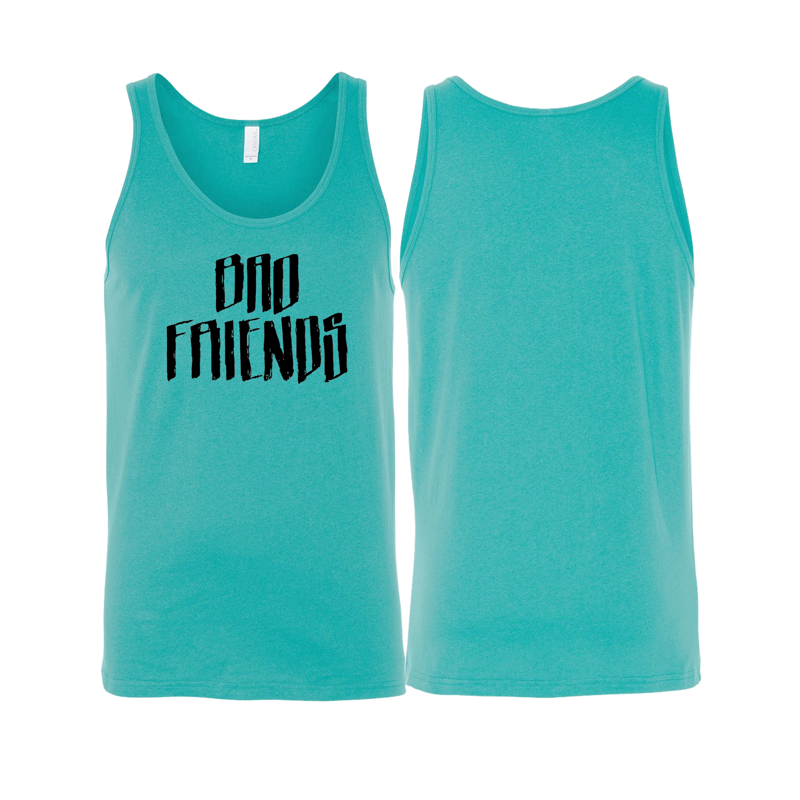 BAD FRIENDS "BRANDED LOGO" Bella + Canvas Unisex Jersey Tank - 3480