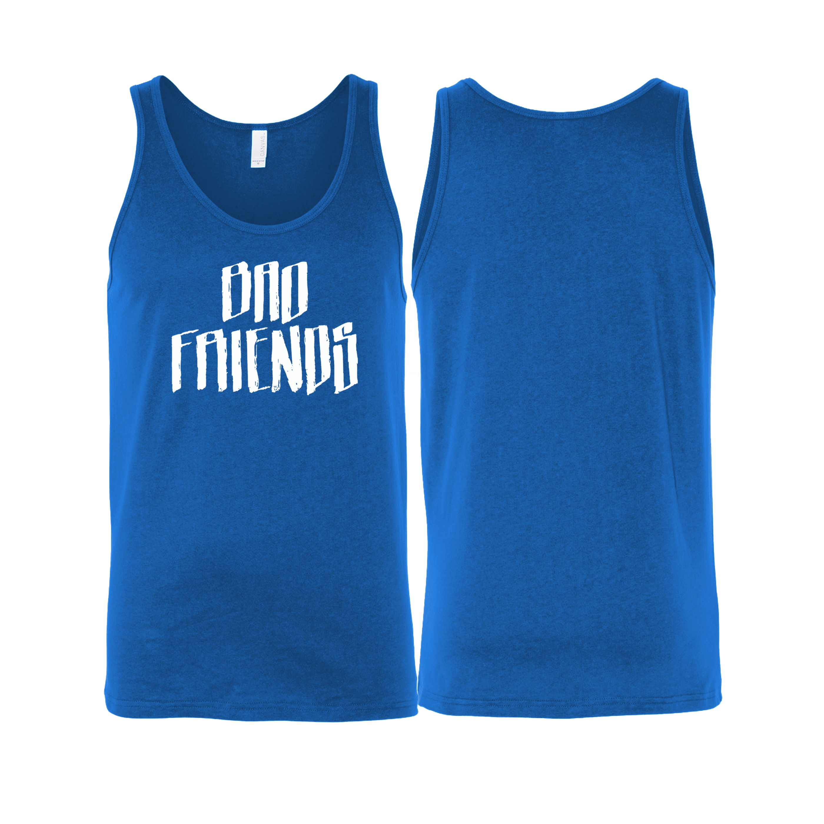BAD FRIENDS "BRANDED LOGO" Bella + Canvas Unisex Jersey Tank - 3480