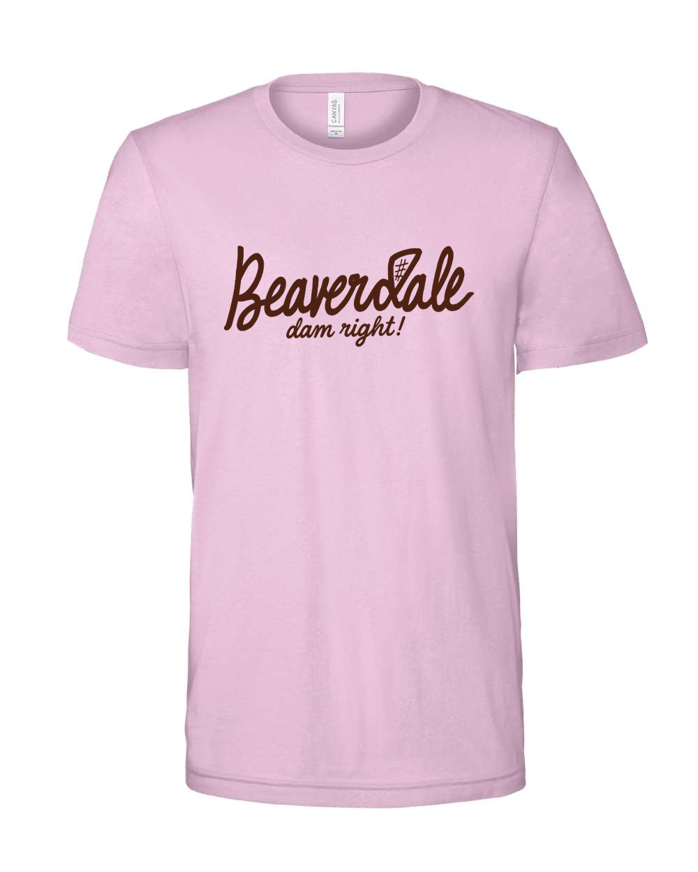 "BEAVERDALE DAM RIGHT" Bella + Canvas Unisex Jersey Tee - 3001