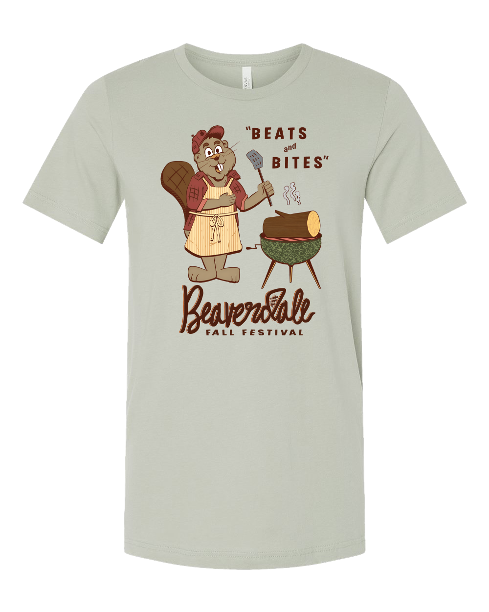 "BEAVERDALE FALL FESTIVAL MAIN LOGO 2026" Bella + Canvas Unisex Jersey Tee - 3001