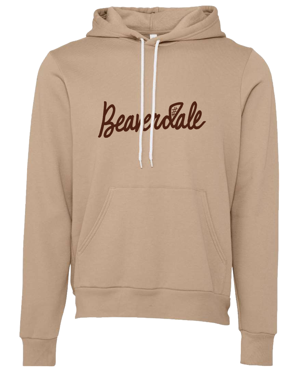 "BEAVERDALE" Bella + Canvas Unisex Sponge Fleece Hoodie Sweatshirt - 3719