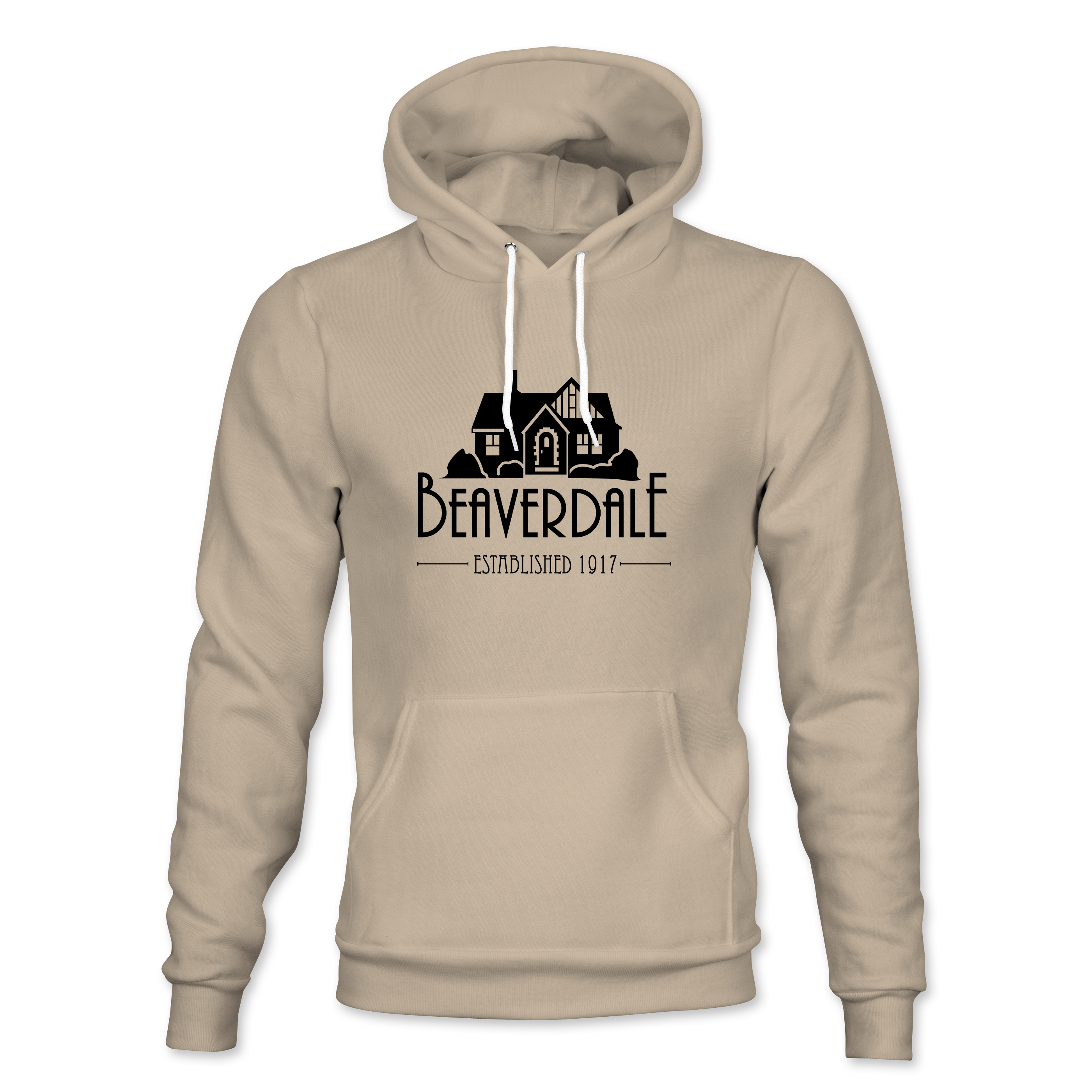 "BNA EST. 1917" Bella + Canvas Unisex Sponge Fleece Hoodie Sweatshirt - 3719
