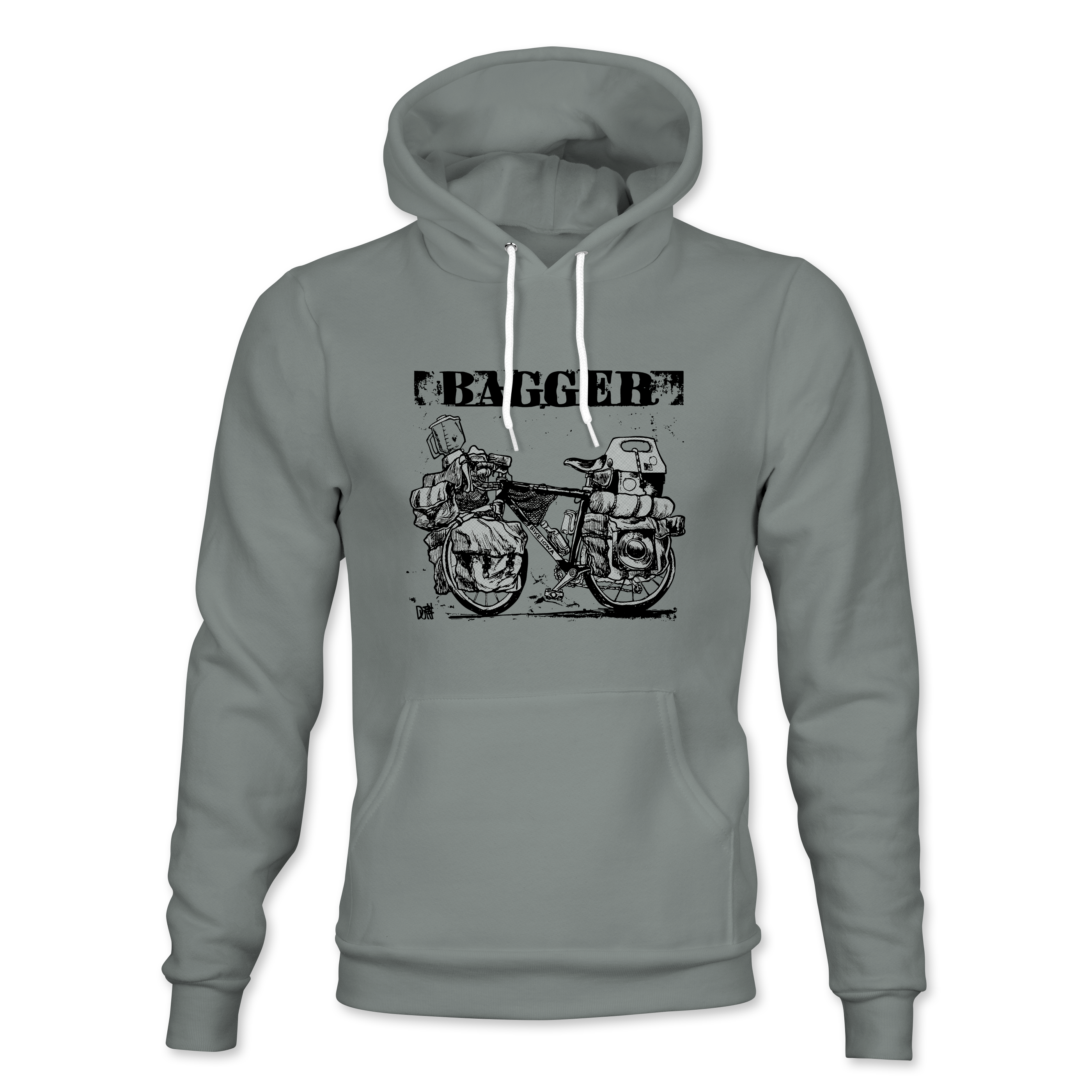 BIKEIOWA "BAGGER" UNISEX HOODIE