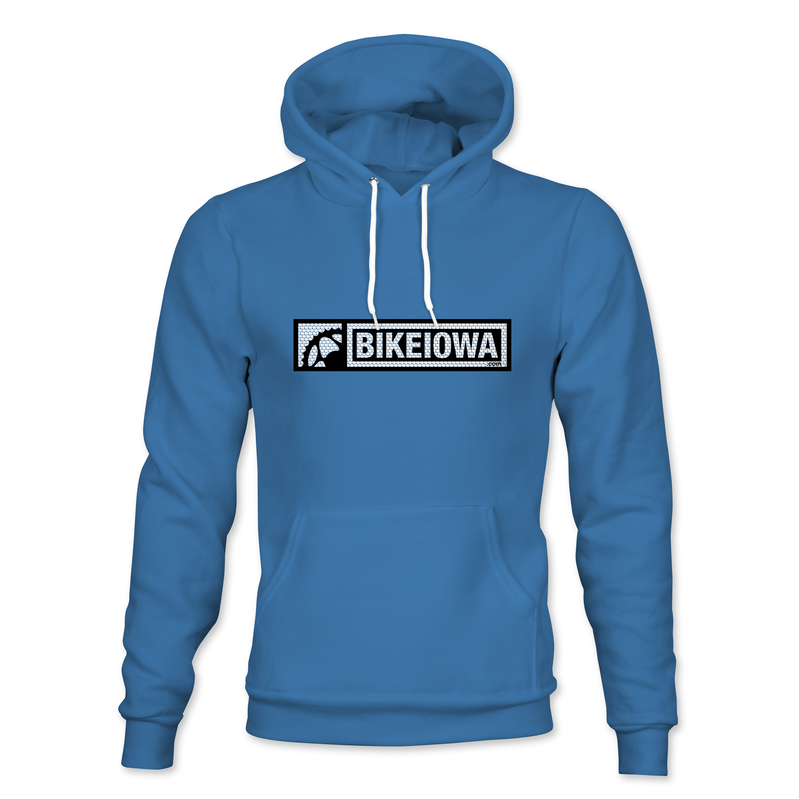 BIKEIOWA "BRAND LOGO" UNISEX HOODY
