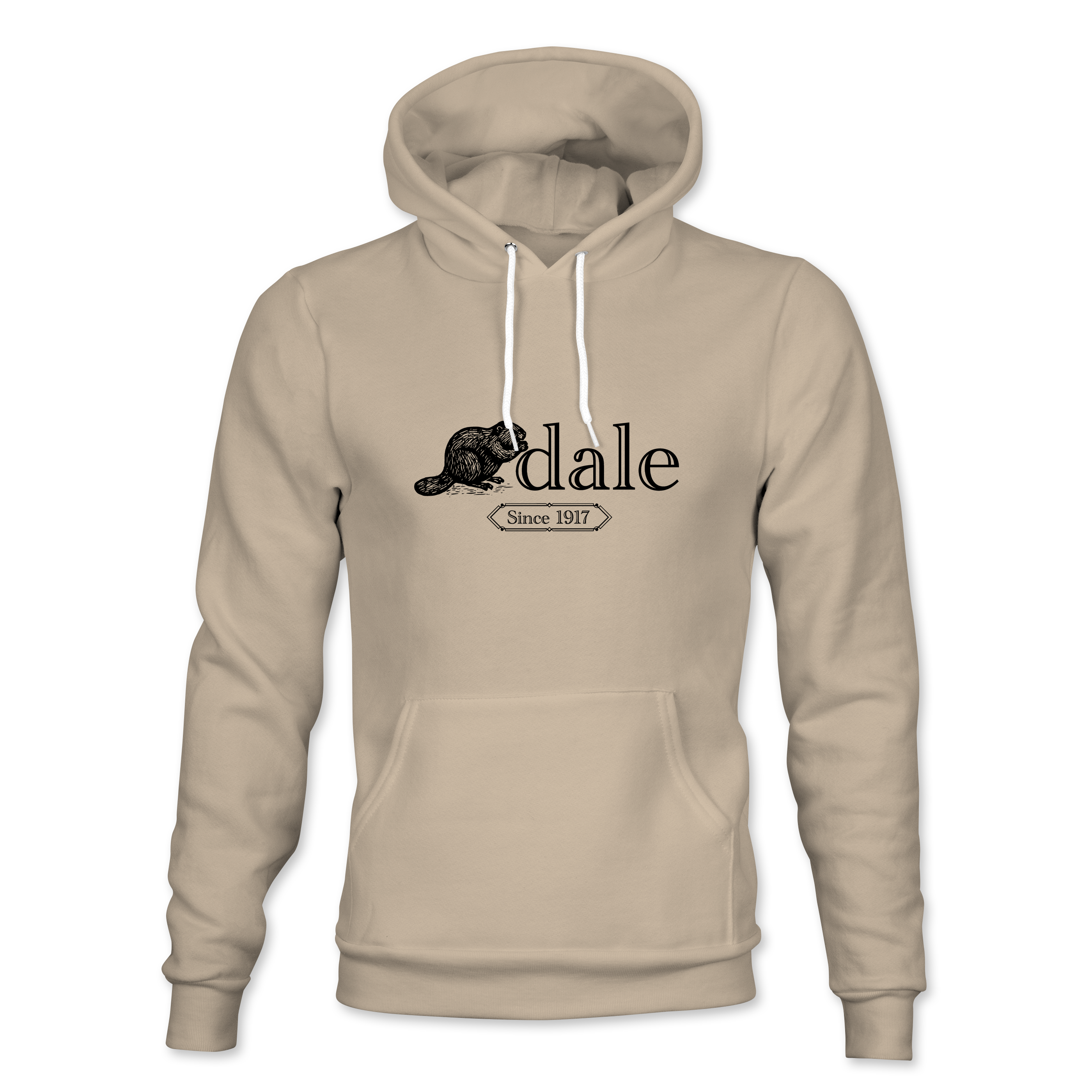 "BNA DALE SINCE 1917" Bella + Canvas Unisex Sponge Fleece Hoodie Sweatshirt - 3719