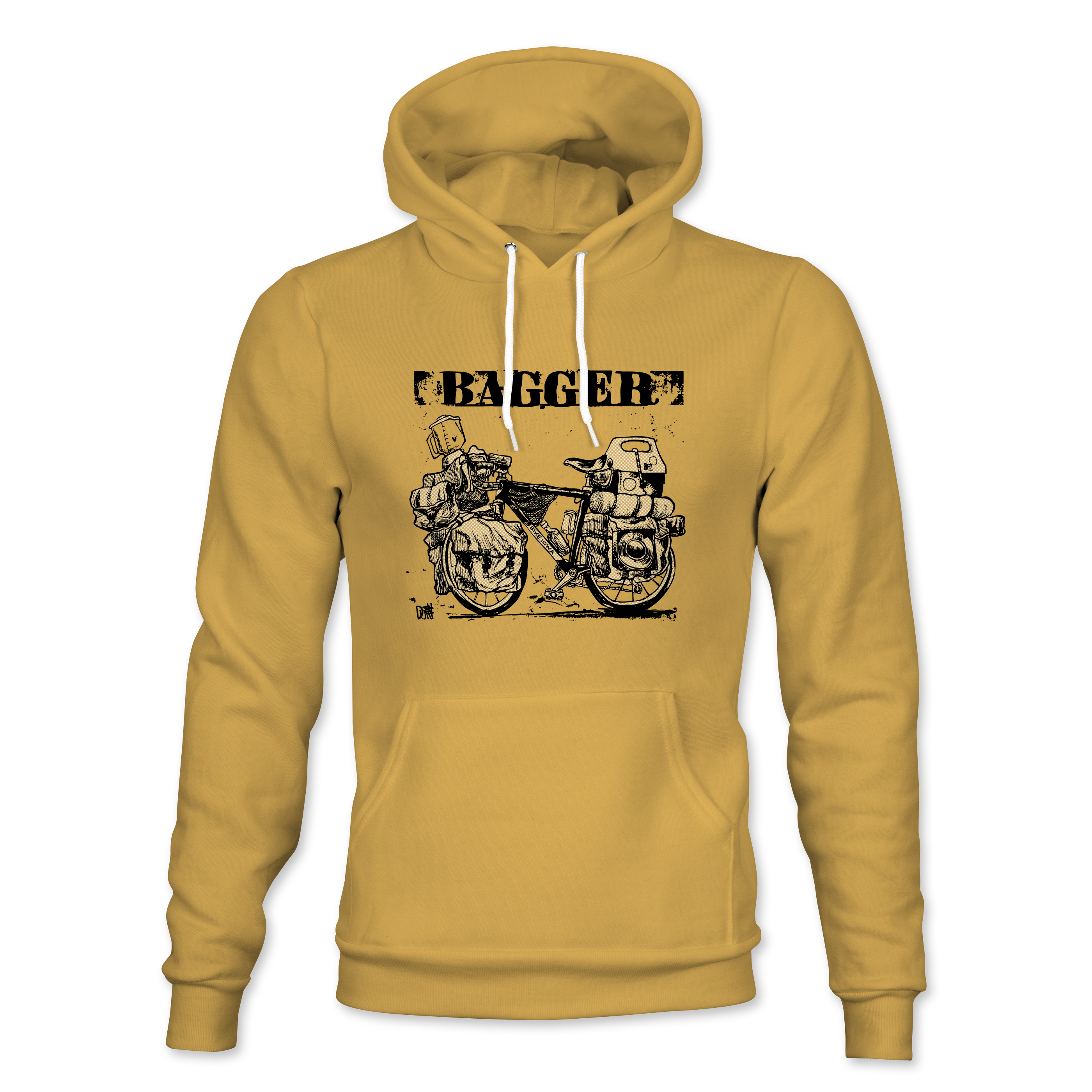 BIKEIOWA "BAGGER" UNISEX HOODIE