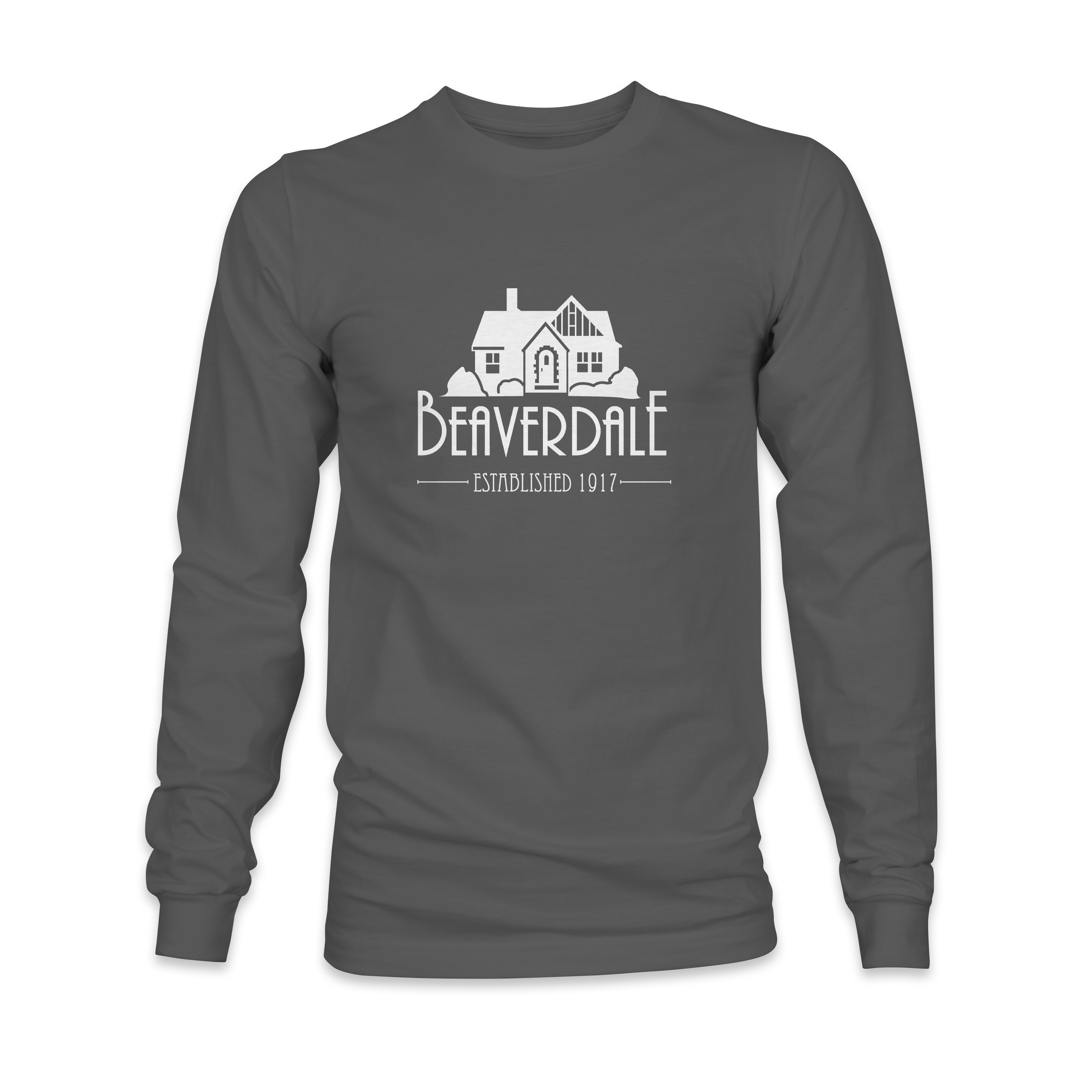 "BNA EST. 1917" Bella + Canvas Heather CVC Unisex Long Sleeve Tee - 3501CVC