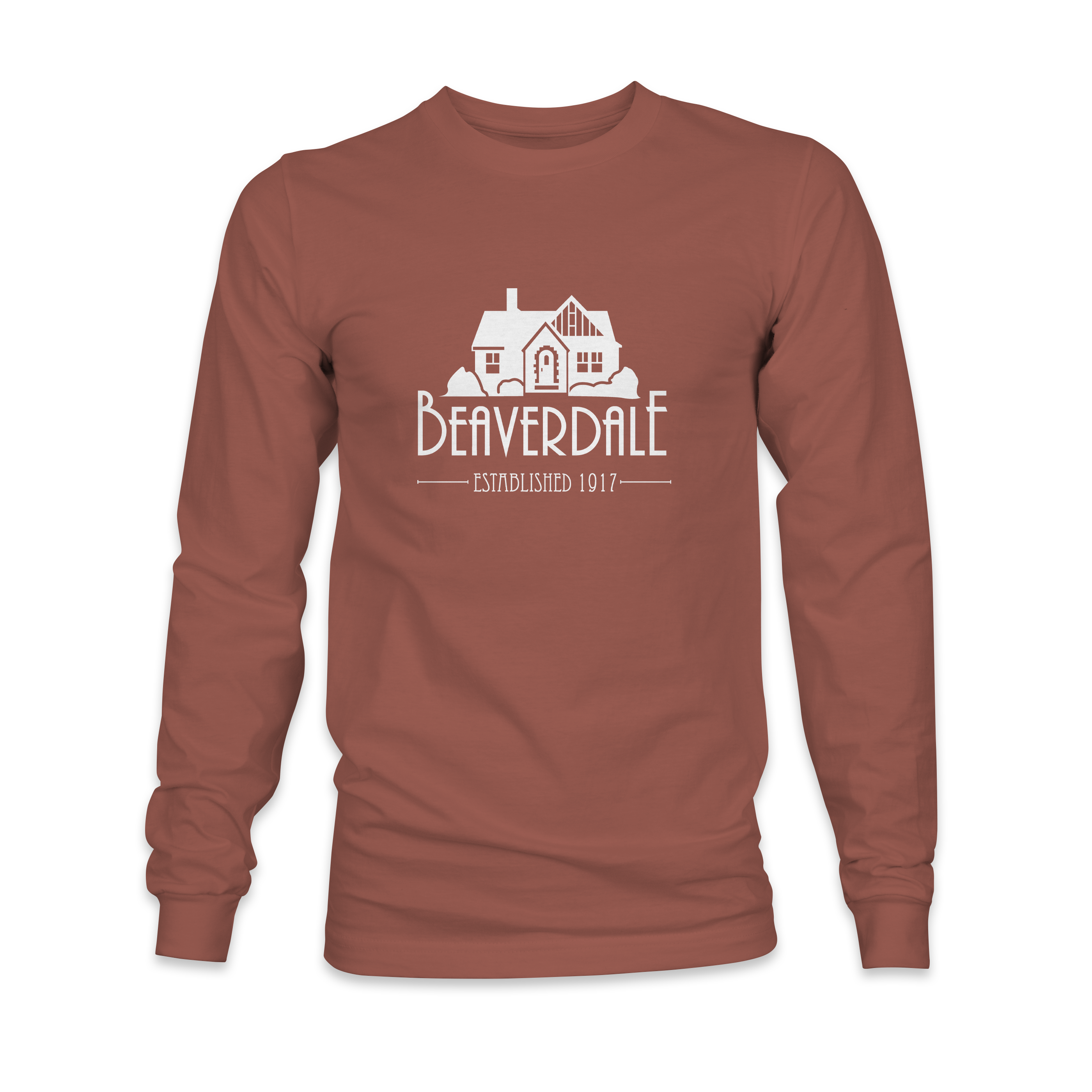 "BNA EST. 1917" Bella + Canvas Heather CVC Unisex Long Sleeve Tee - 3501CVC