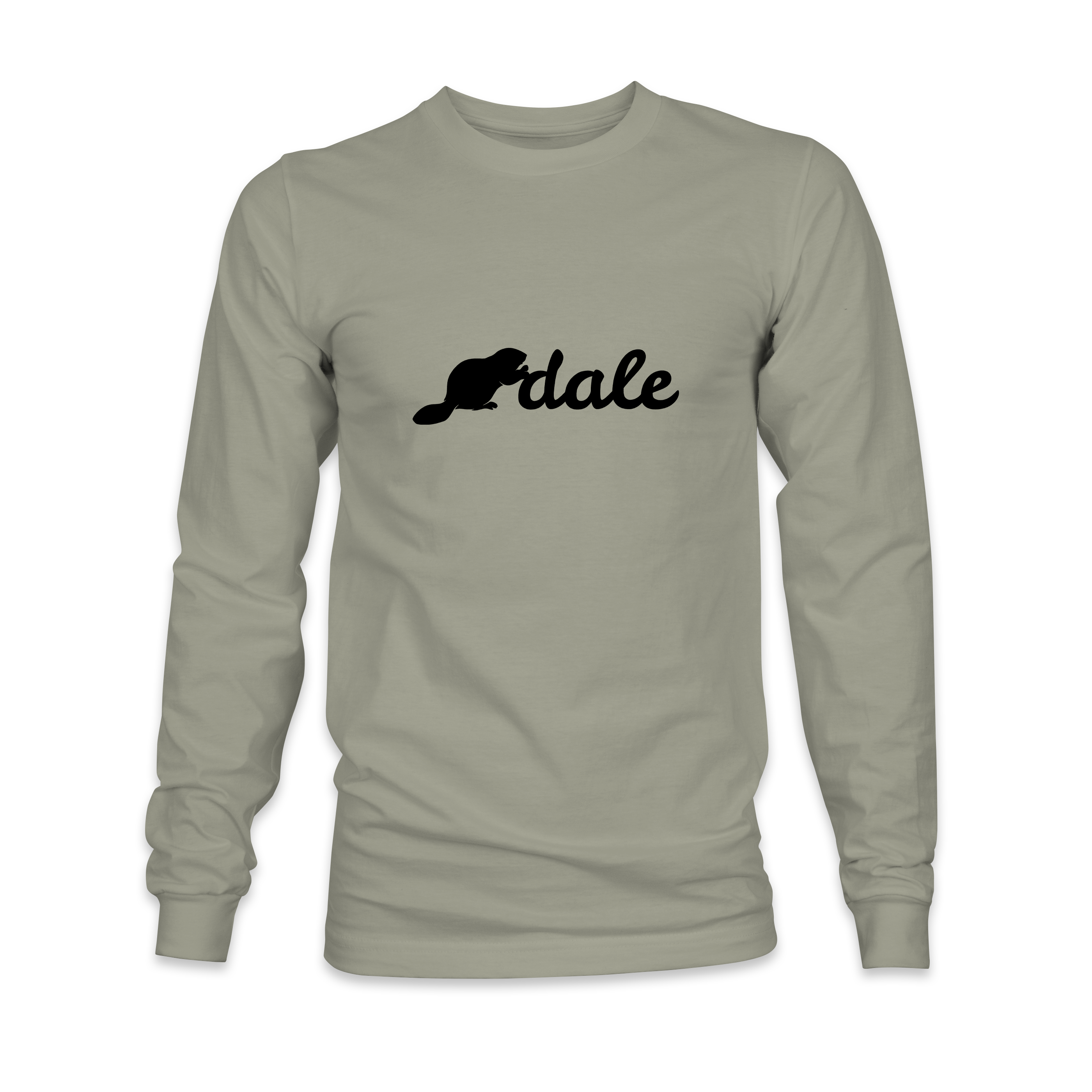 "BNA DALE" Bella + Canvas Heather CVC Unisex Long Sleeve Tee - 3501CVC