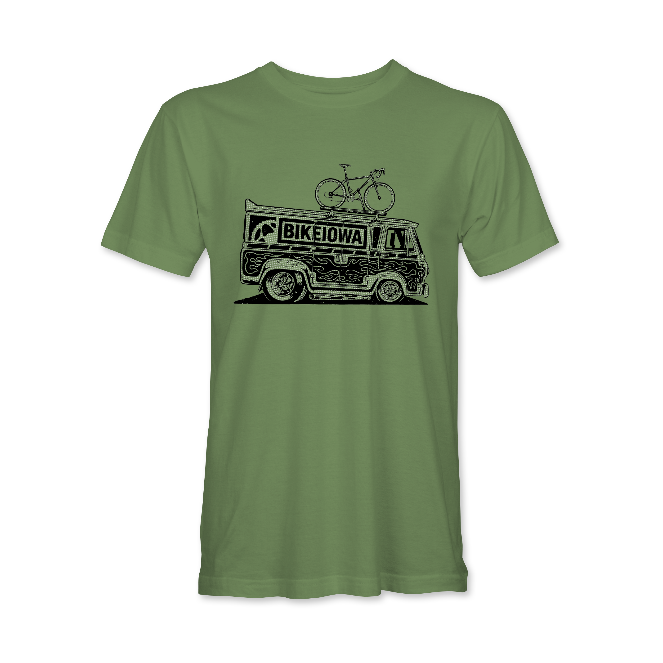 BIKEIOWA "RAD VAN" T-SHIRT