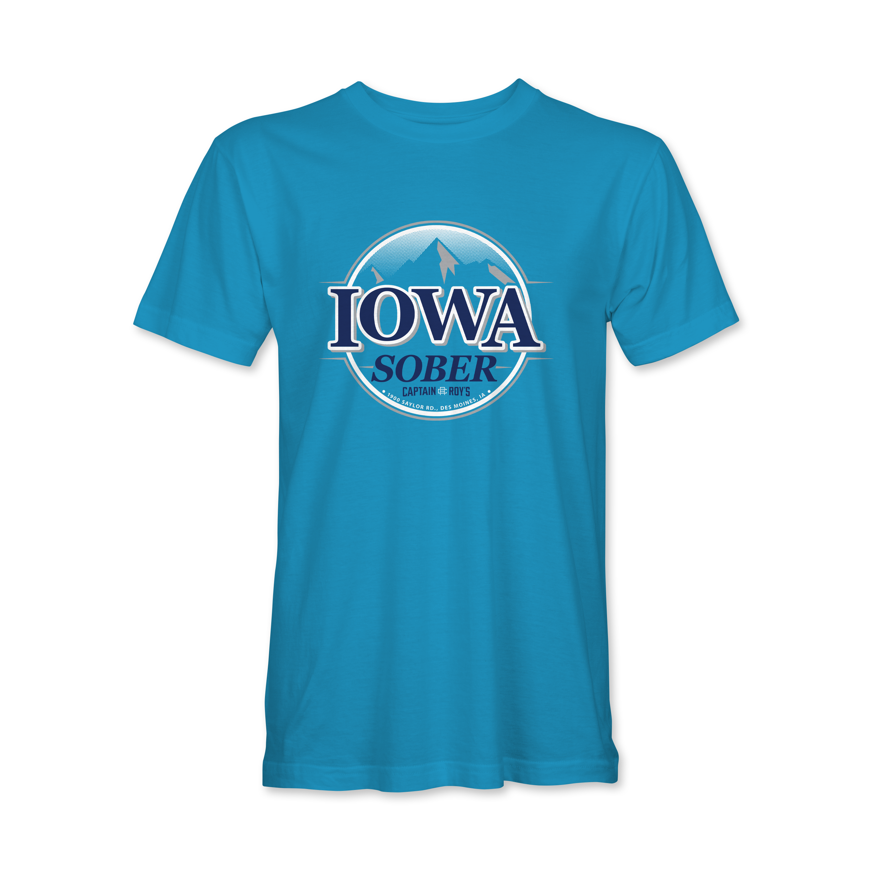 "Captain Roys / Iowa Sober" Next Level Unisex Jersey T-Shirt