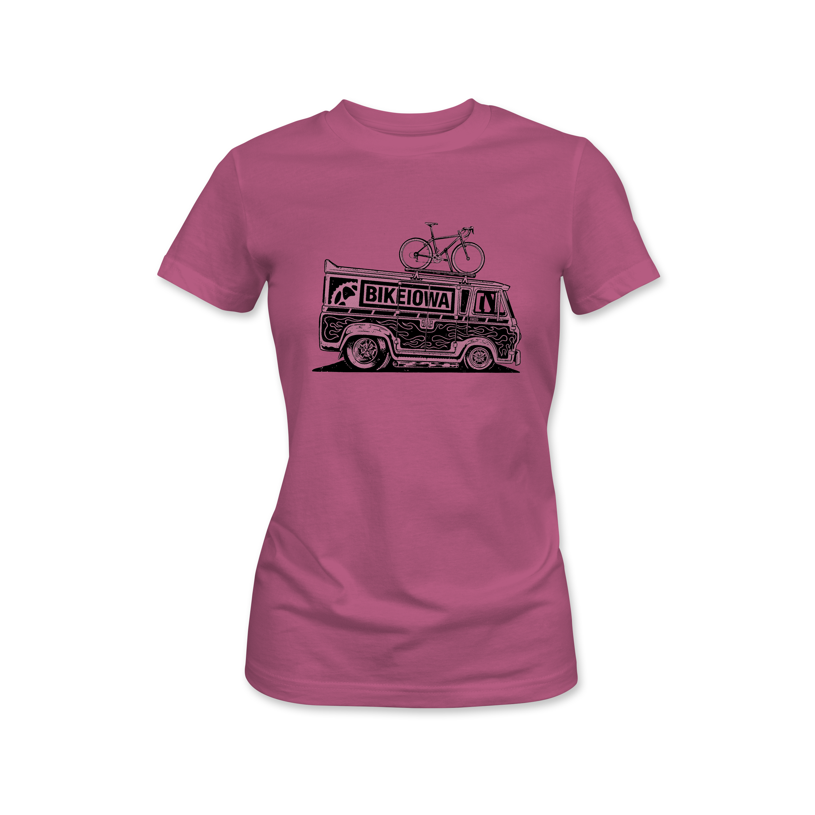 BIKEIOWA "RAD VAN" LADIES T-SHIRT