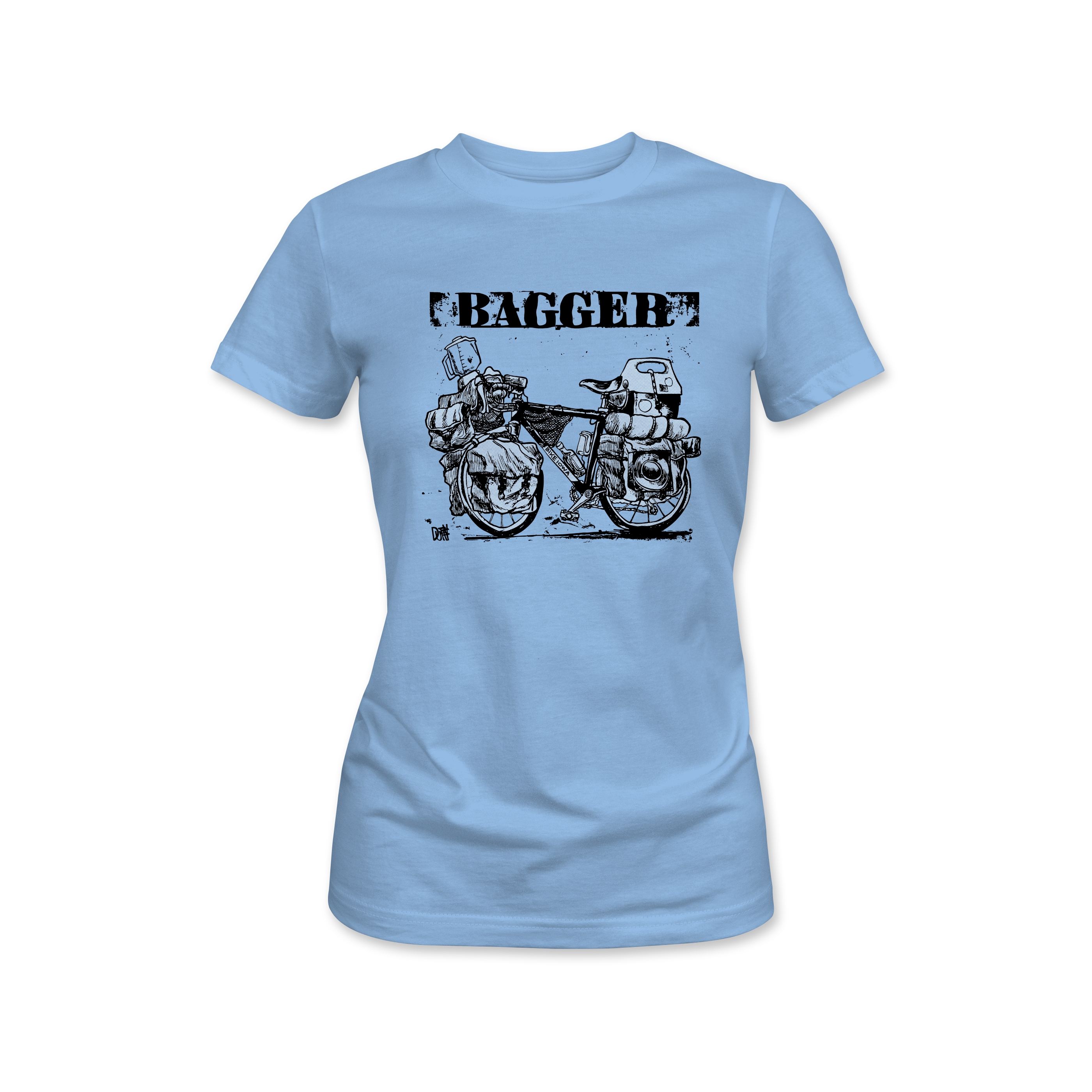 BIKEIOWA "BAGGER" LADIES T-SHIRT