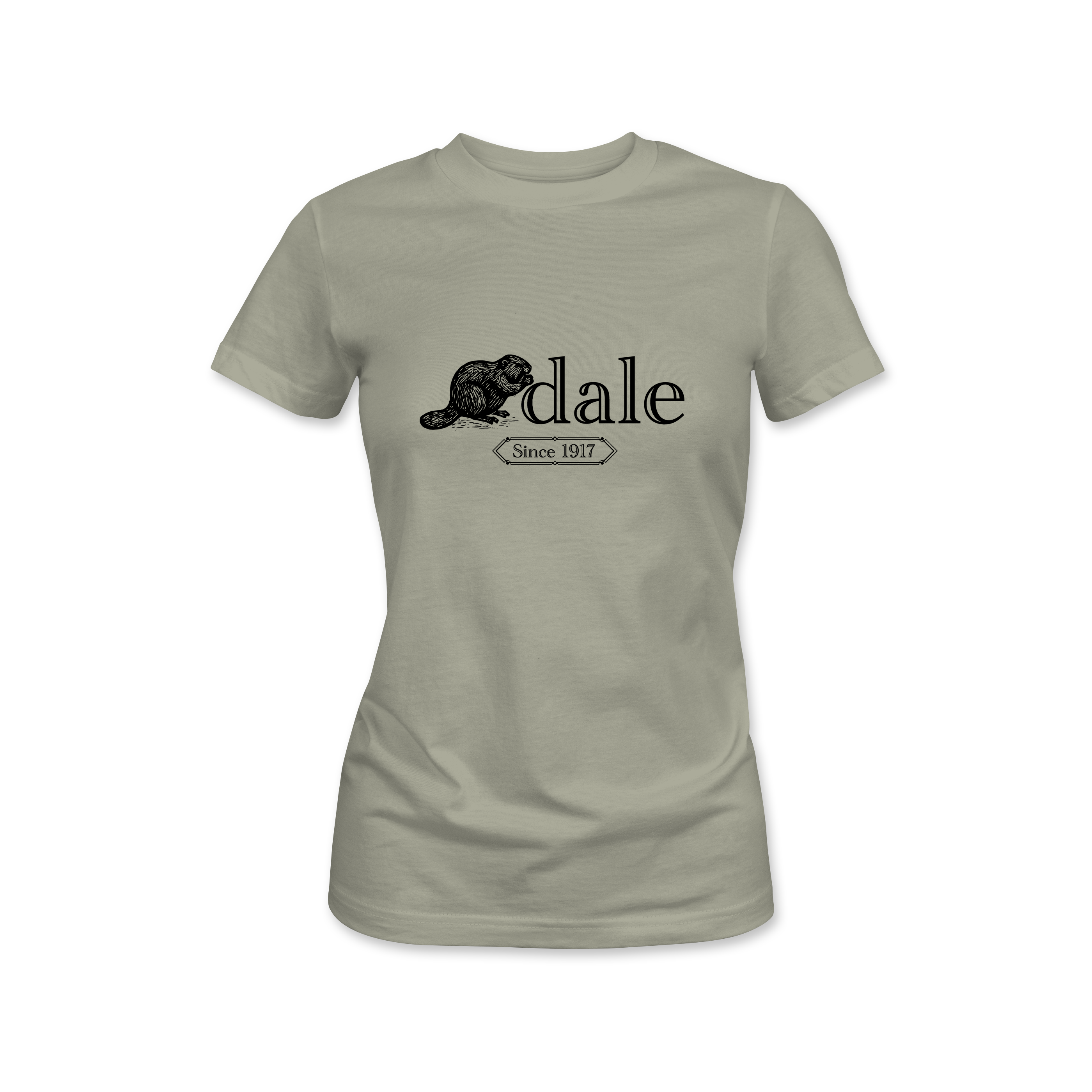 "BNA DALE SINCE 1917" Bella + Canvas Ladies' Relaxed Heather CVC Short-Sleeve T-Shirt