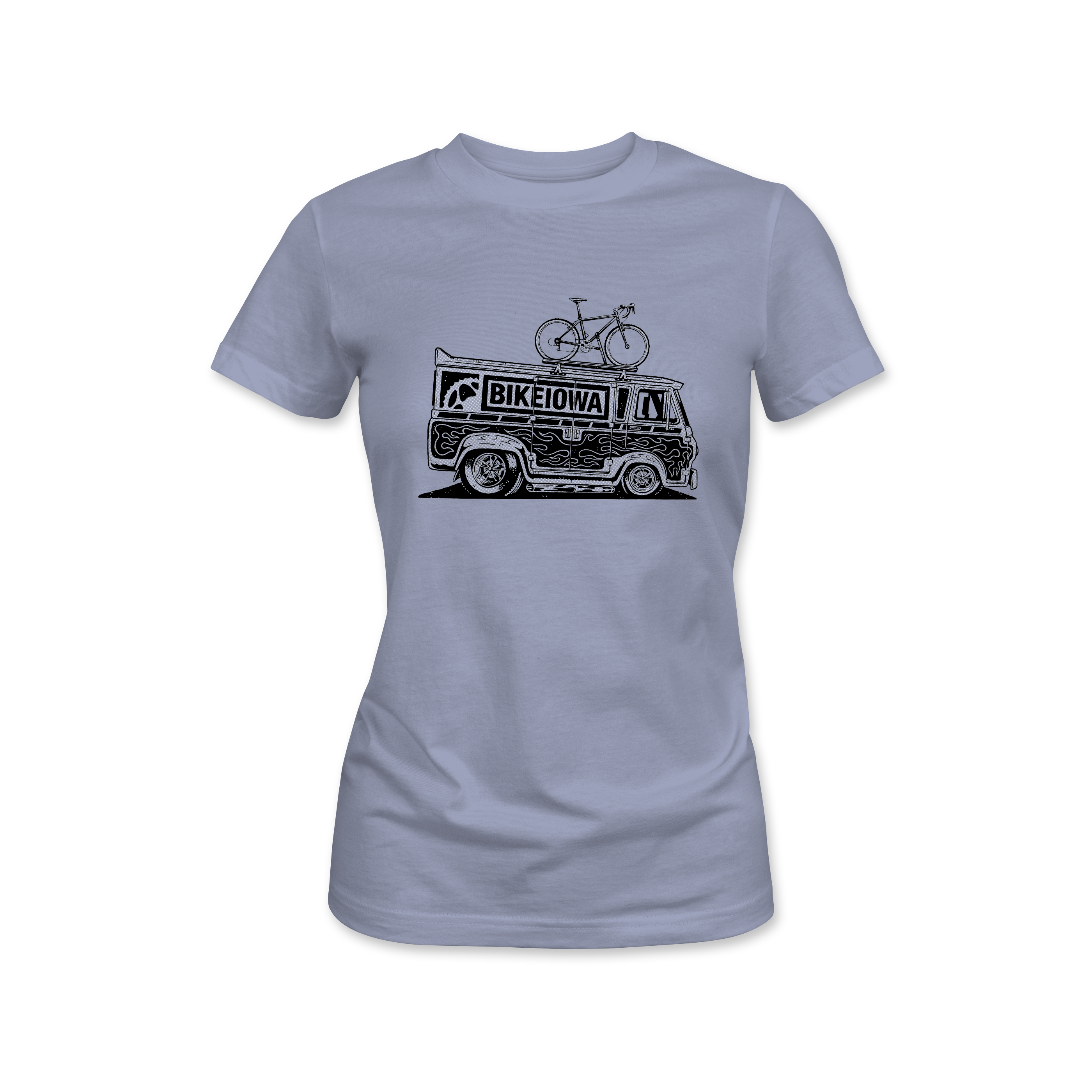 BIKEIOWA "RAD VAN" LADIES T-SHIRT