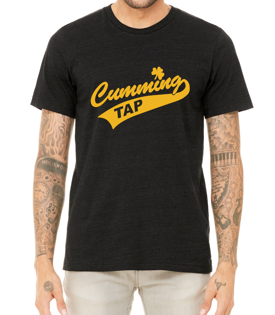 Cumming Tap Unisex Heather Short Sleeve T-Shirt