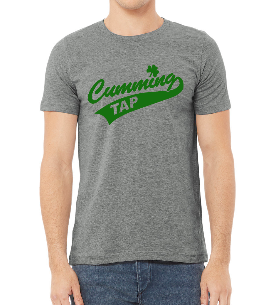 Cumming Tap Unisex Heather Short Sleeve T-Shirt