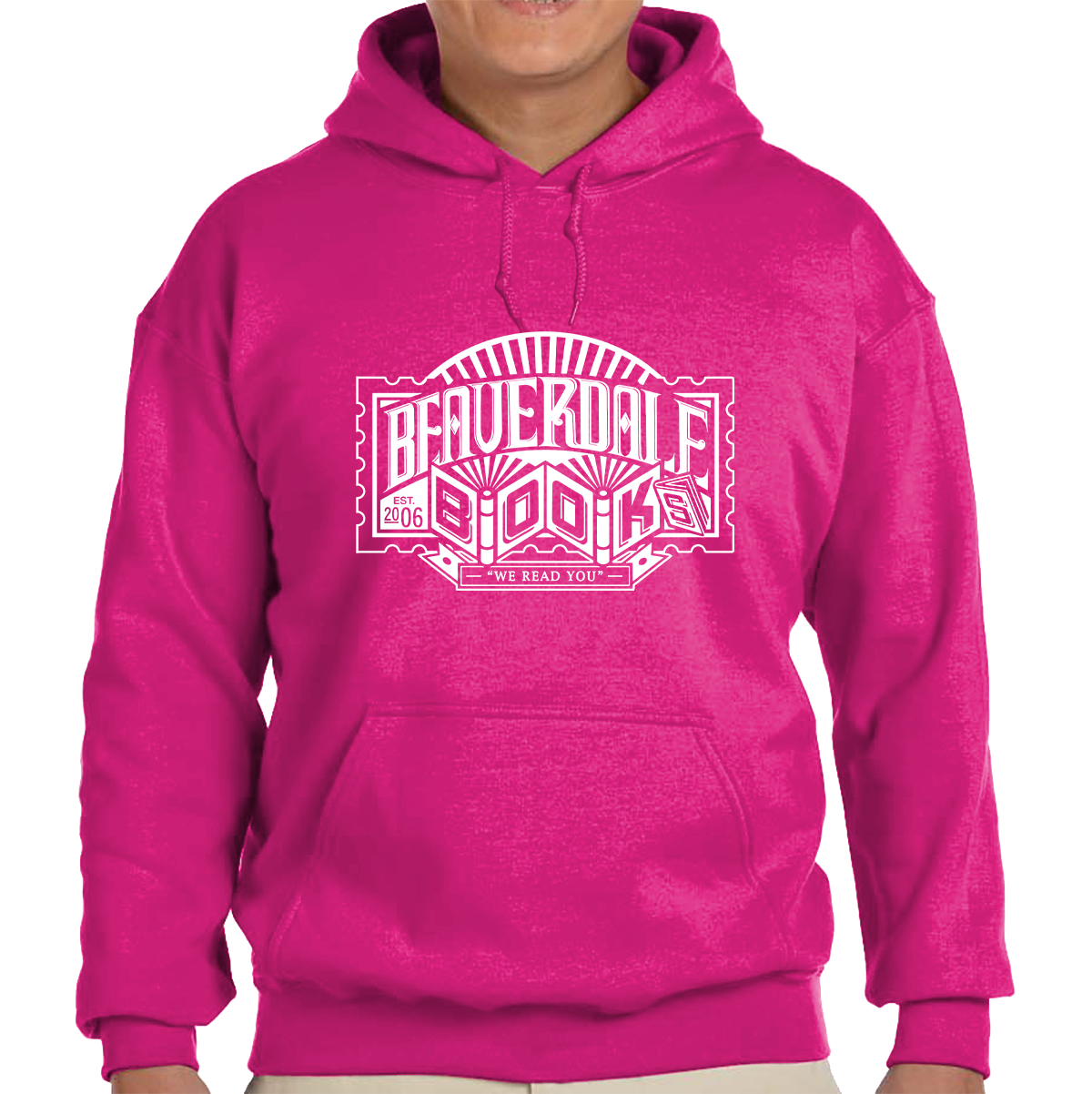 "Beaverdale Books" Adult Heavy Blend Hooded Sweatshirt