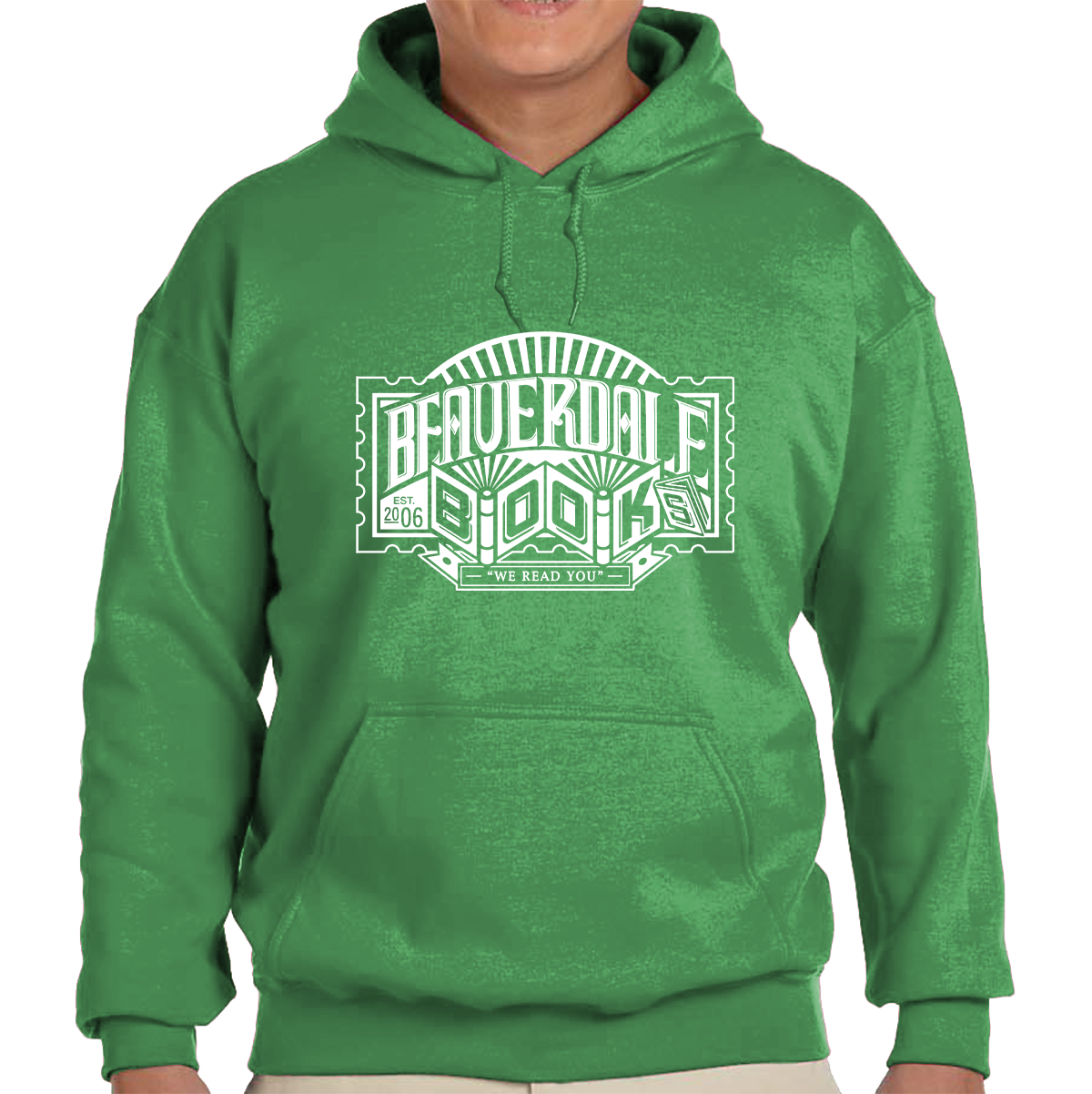 "Beaverdale Books" Adult Heavy Blend Hooded Sweatshirt