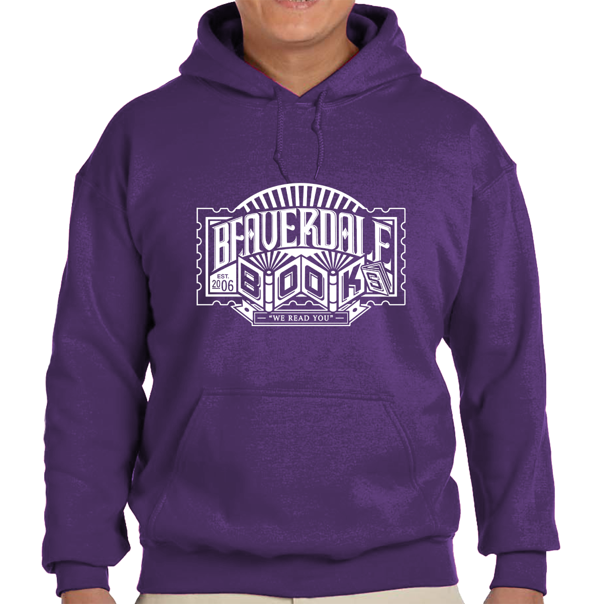 "Beaverdale Books" Adult Heavy Blend Hooded Sweatshirt