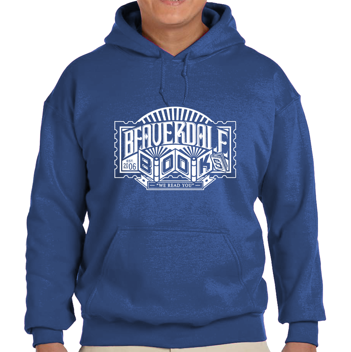 "Beaverdale Books" Adult Heavy Blend Hooded Sweatshirt