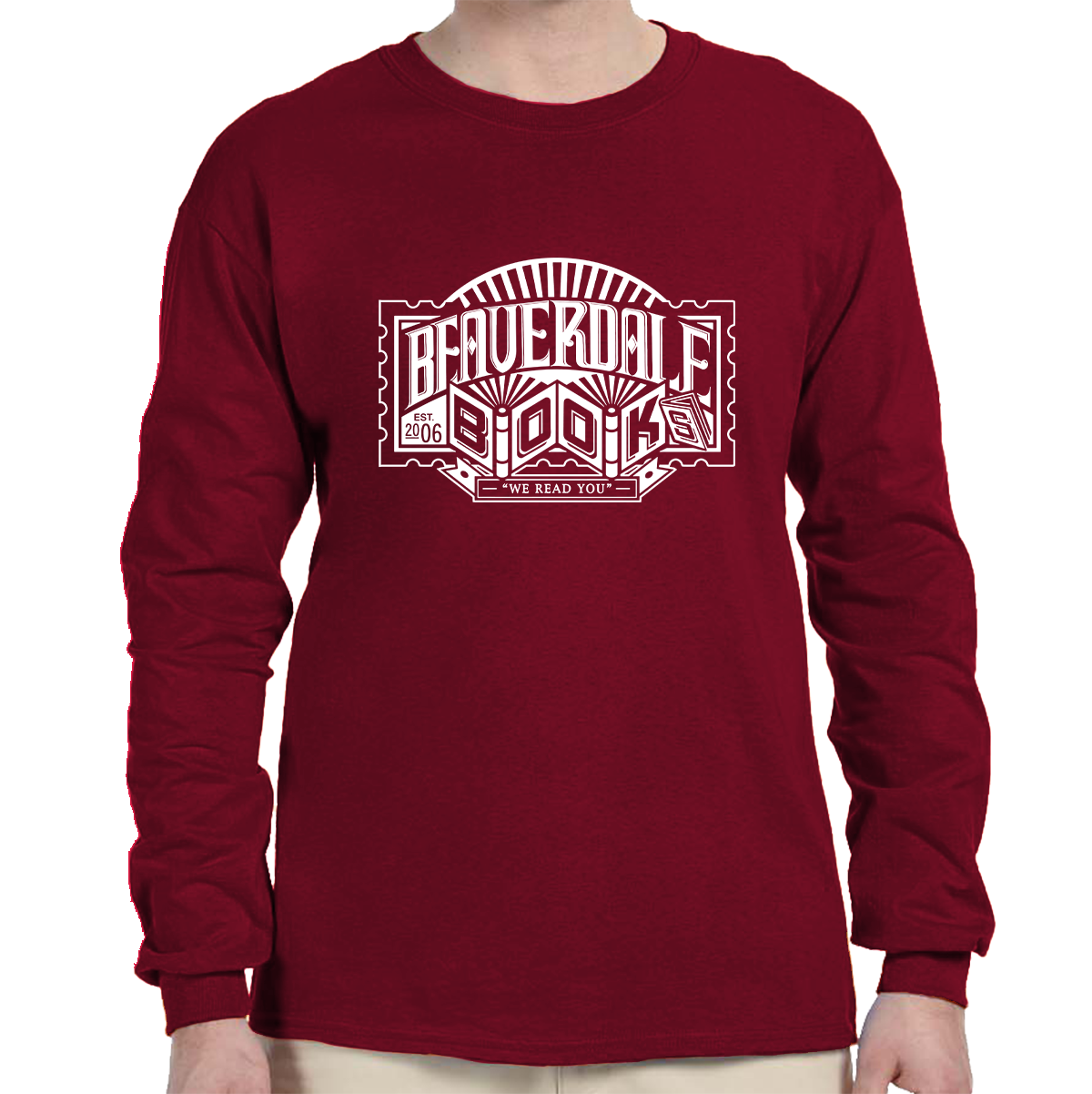 "Beaverdale Books" Unisex Adult Ultra Cotton Long Sleeve T-Shirts