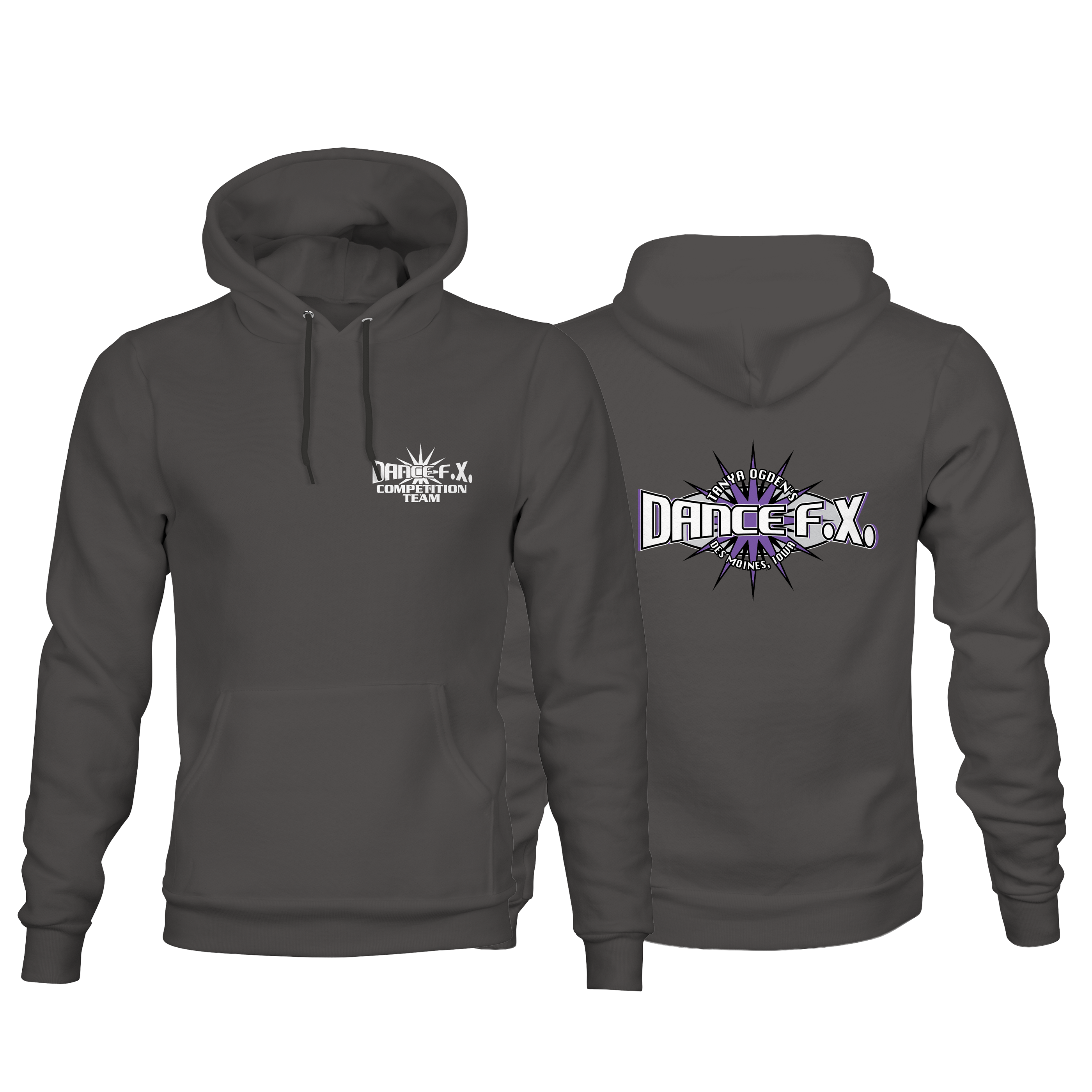 TANYA OGDEN "DANCE FX COMPETITION TEAM" Gildan Youth & Adult Unisex Heavy Blend™ Hooded Sweatshirt 18500
