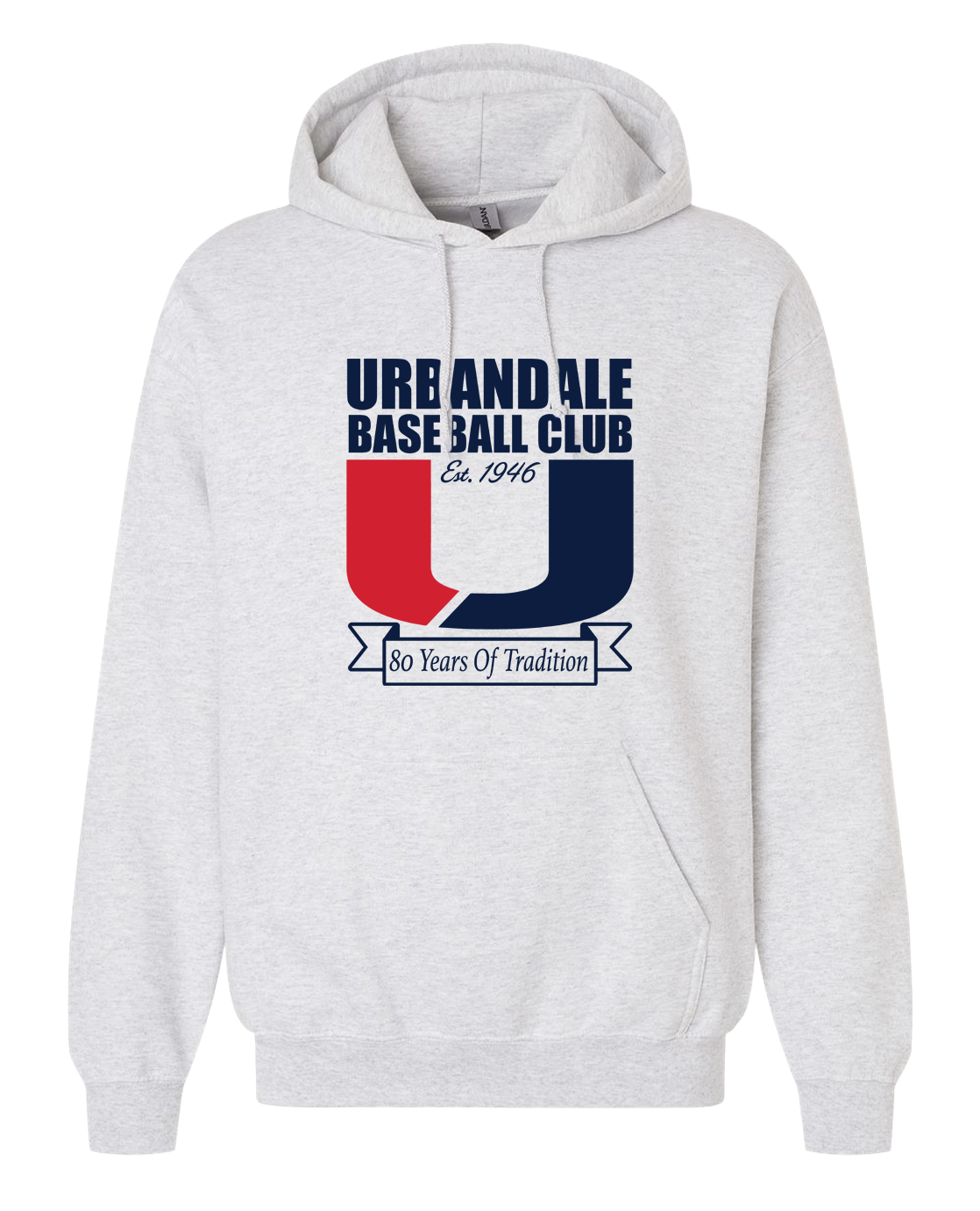 "URBANDALE BASEBALL CLUB" Gildan Adult Unisex Heavy Blend™ Hooded Sweatshirt 18500