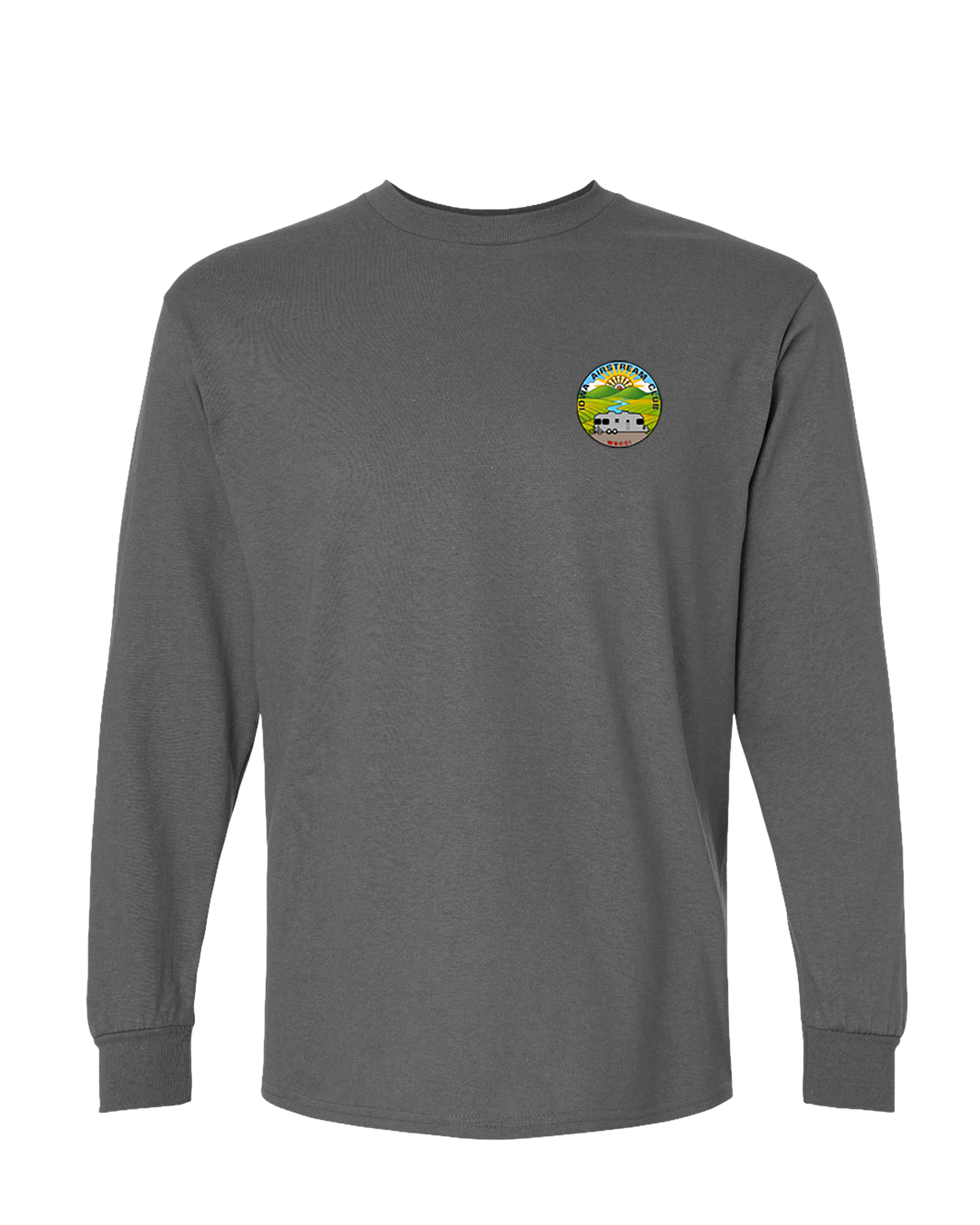 "IOWA AIRSTREAM CLUB" Gildan Unisex Ultra Cotton Long Sleeve T-Shirt - 2400