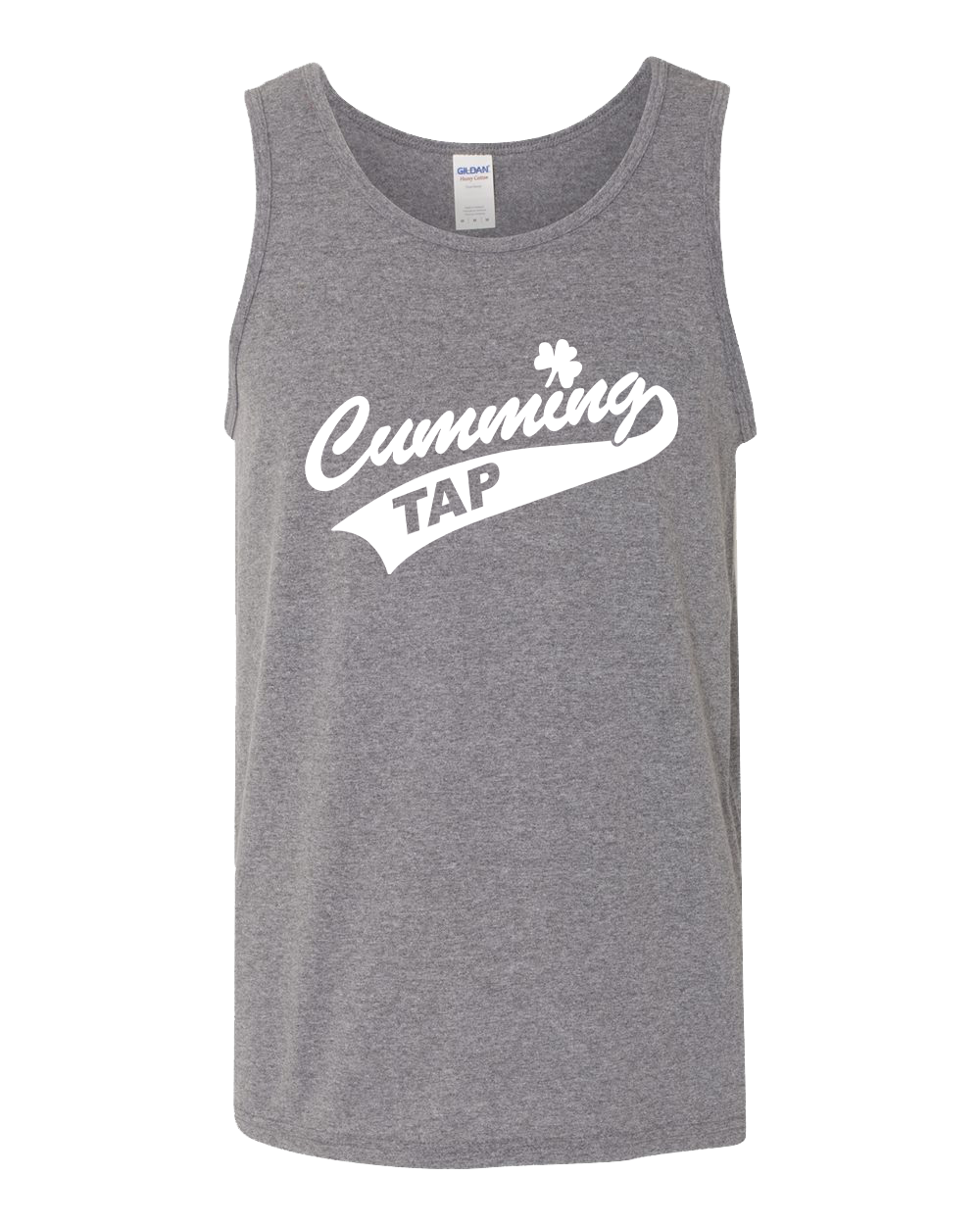 "CUMMING TAP SWOOSH" Gildan Unisex Heavy Cotton™ Tank Top - 5200