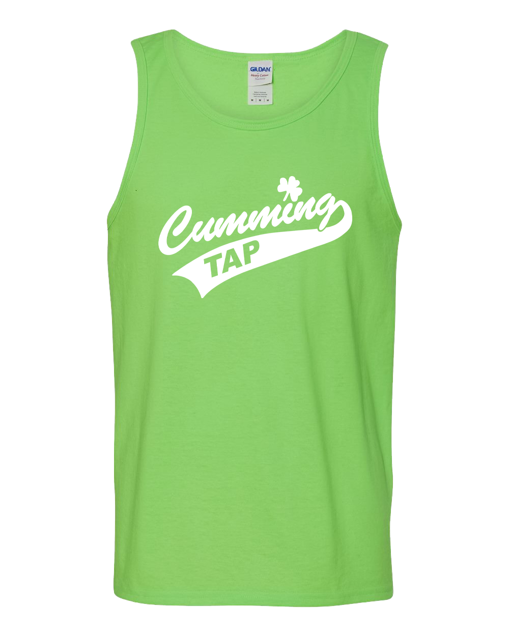 "CUMMING TAP SWOOSH" Gildan Unisex Heavy Cotton™ Tank Top - 5200
