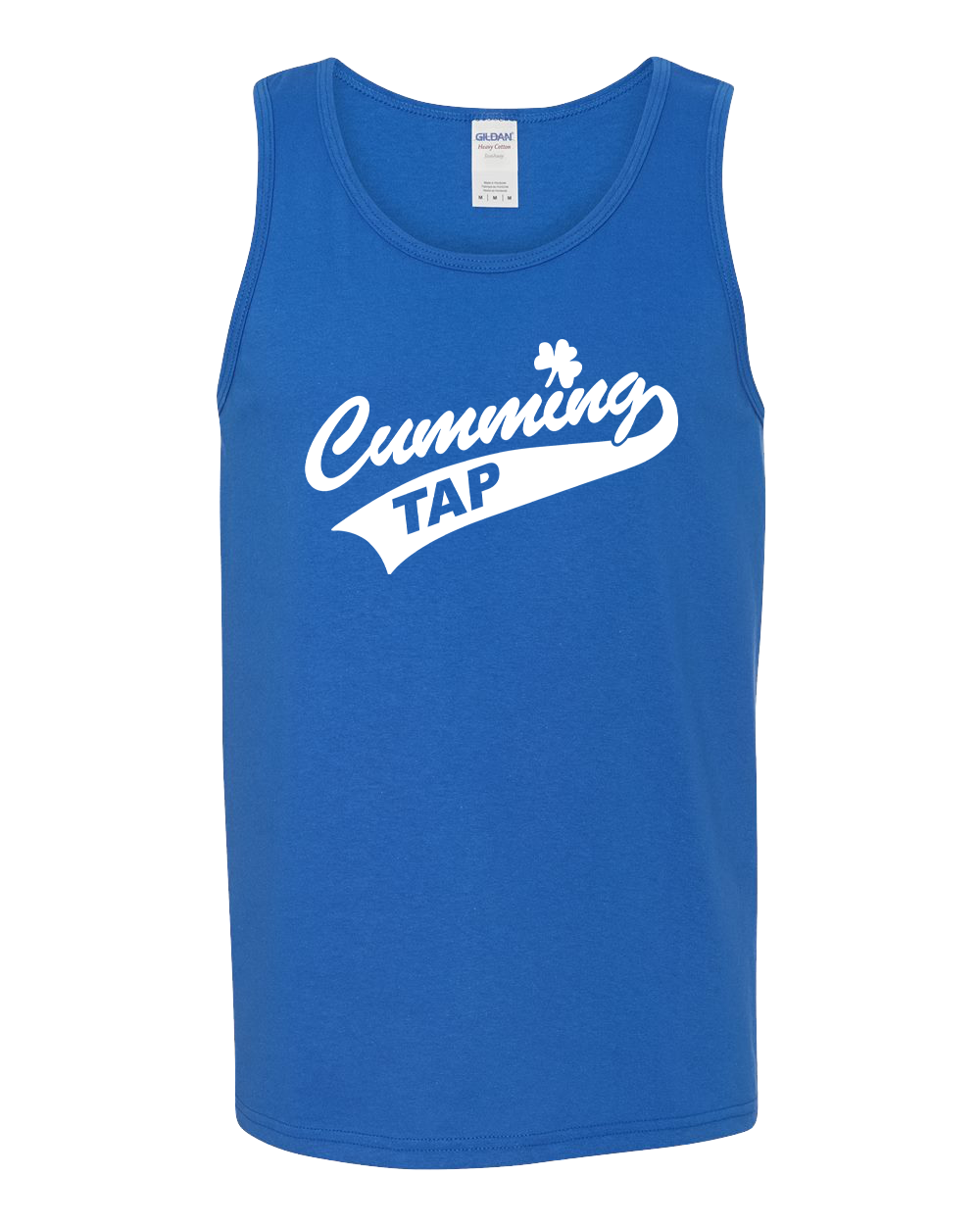 "CUMMING TAP SWOOSH" Gildan Unisex Heavy Cotton™ Tank Top - 5200