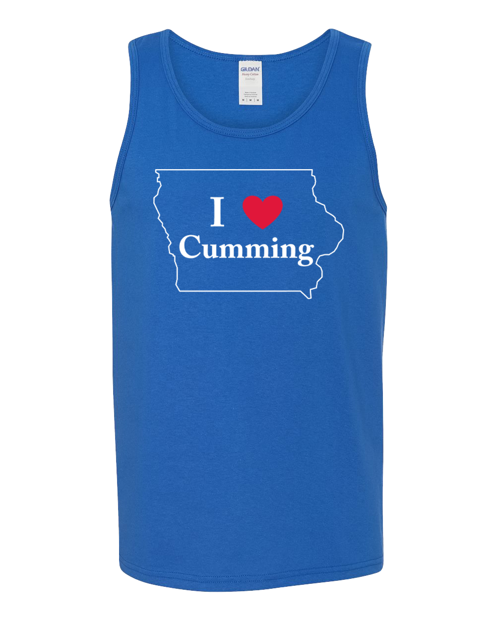 "I LUV CUMMING" Gildan Unisex Heavy Cotton™ Tank Top - 5200