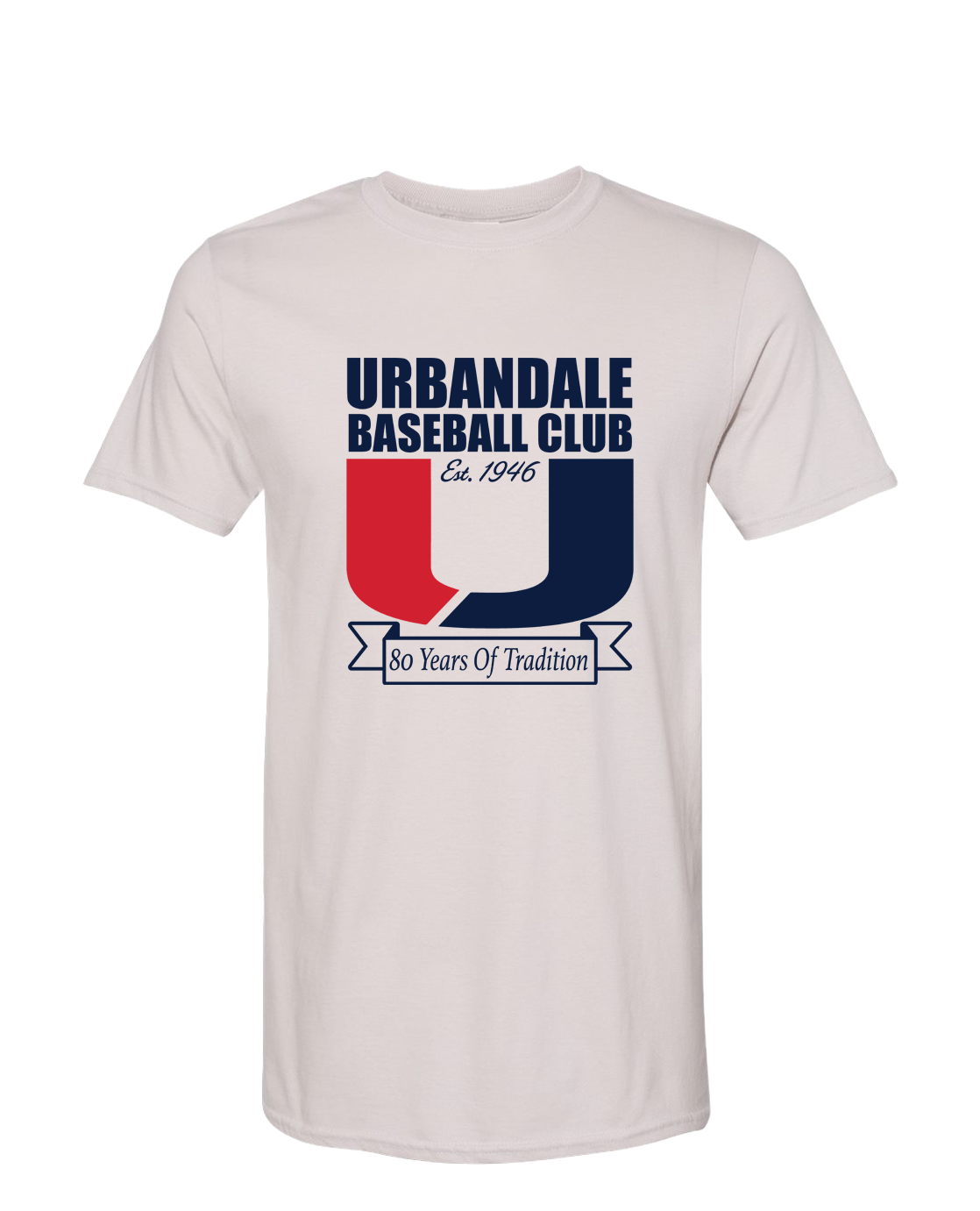 "URBANDALE BASEBALL CLUB" Gildan Unisex Softstyle Adult T-Shirt - 64000