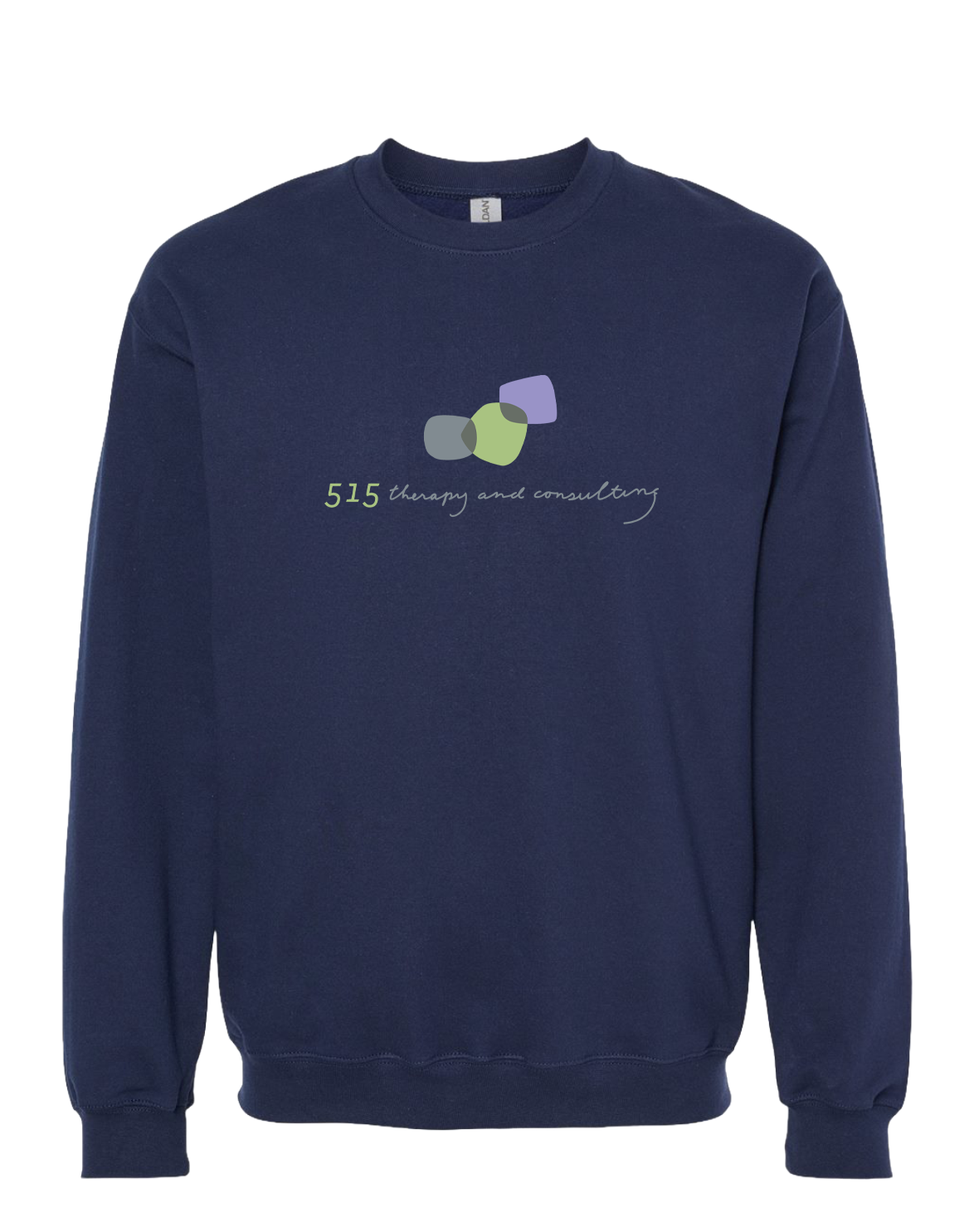 "515 THERAPY AND CONSULTING" Gildan Unisex Softstyle® Midweight Crewneck Sweatshirt - SF000