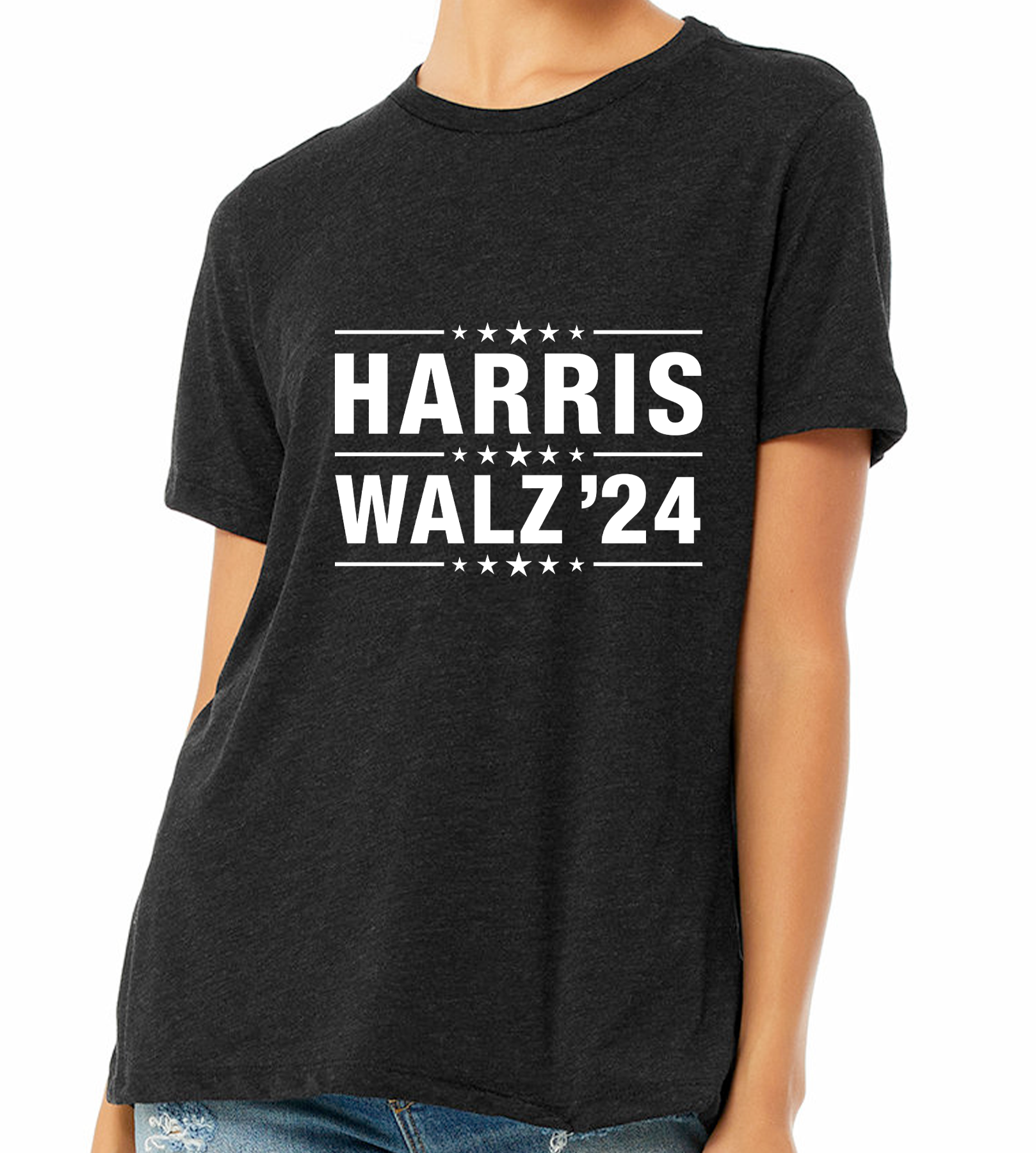 "HARRIS / WALZ 2024" LADIES RELAXED TEE
