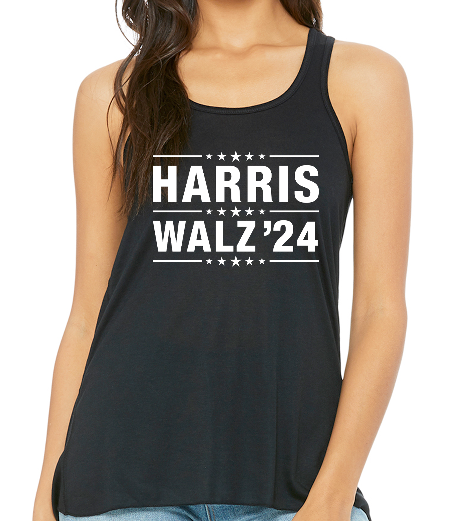"HARRIS / WALZ 2024" FLOWY TANK