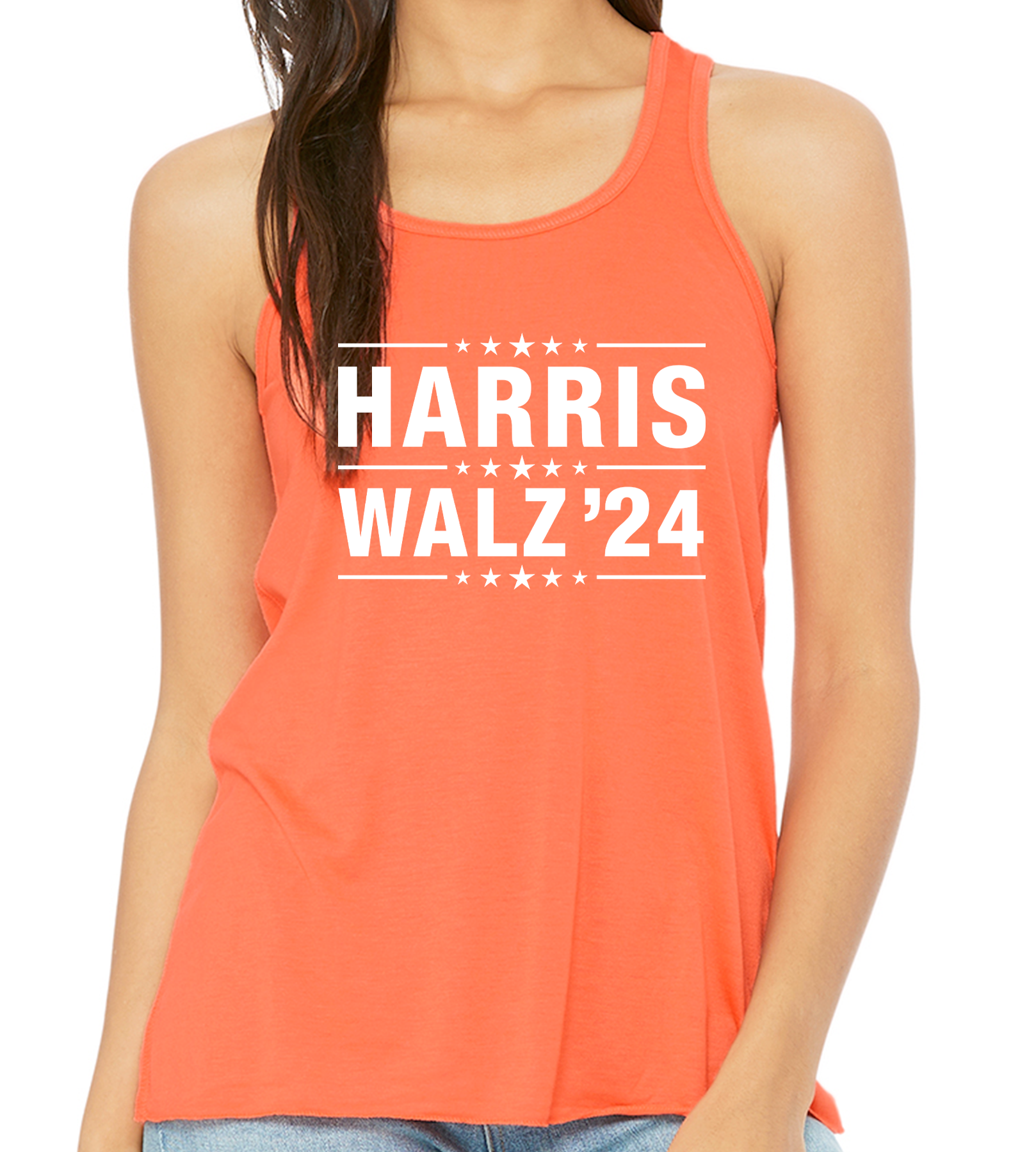 "HARRIS / WALZ 2024" FLOWY TANK