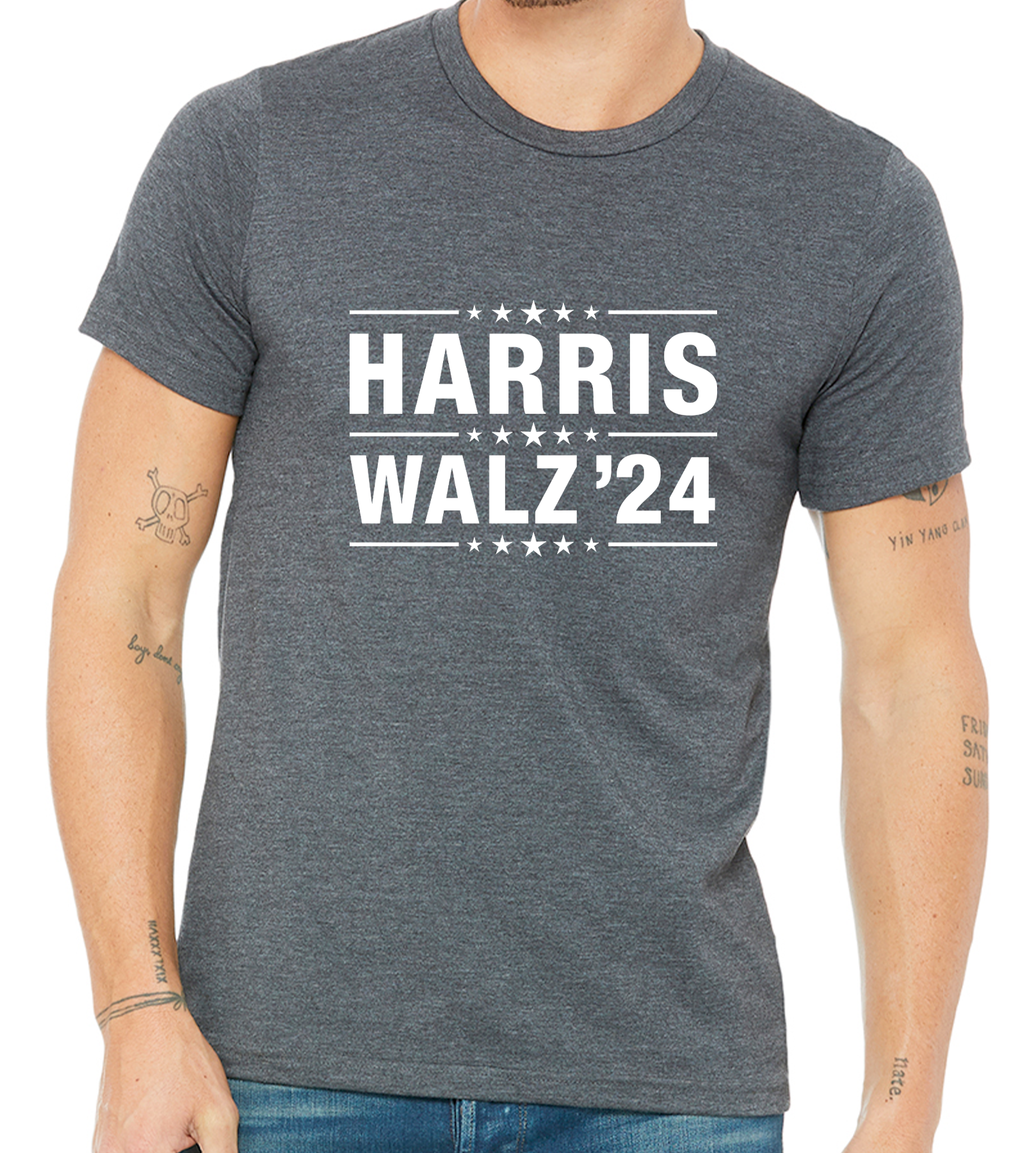 "HARRIS / WALZ 2024" UNISEX TEE