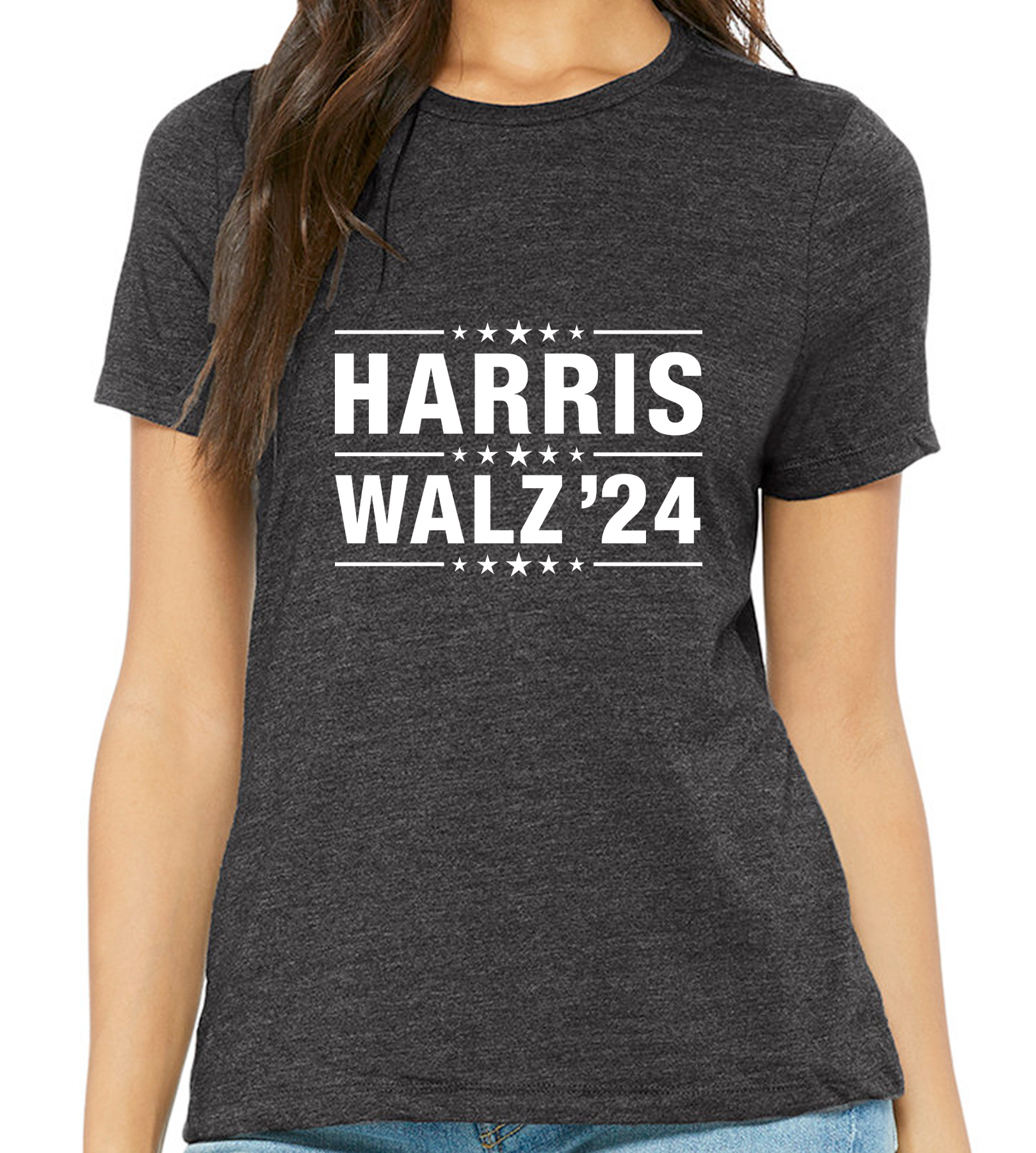 "HARRIS / WALZ 2024" LADIES RELAXED TEE