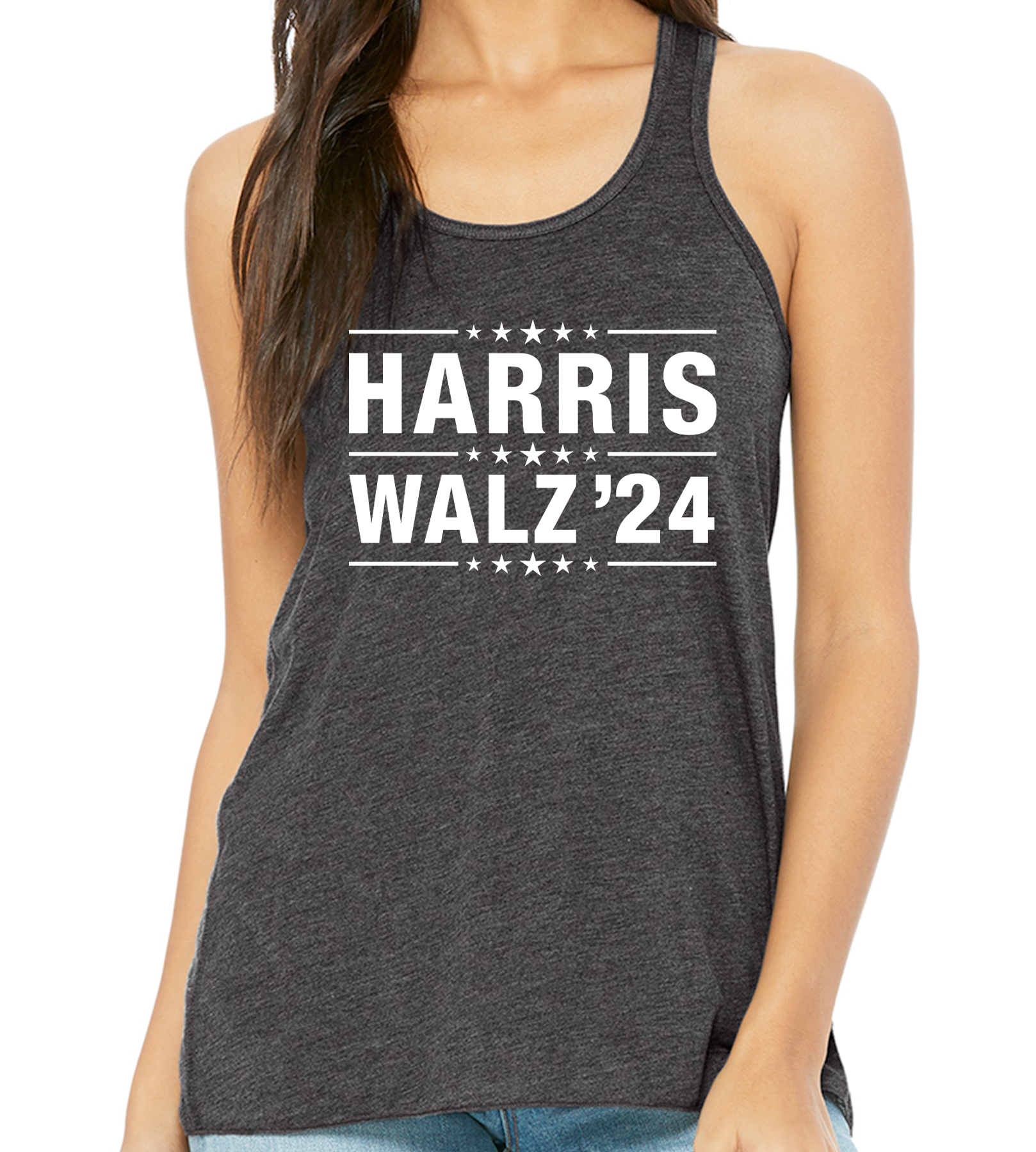 "HARRIS / WALZ 2024" FLOWY TANK