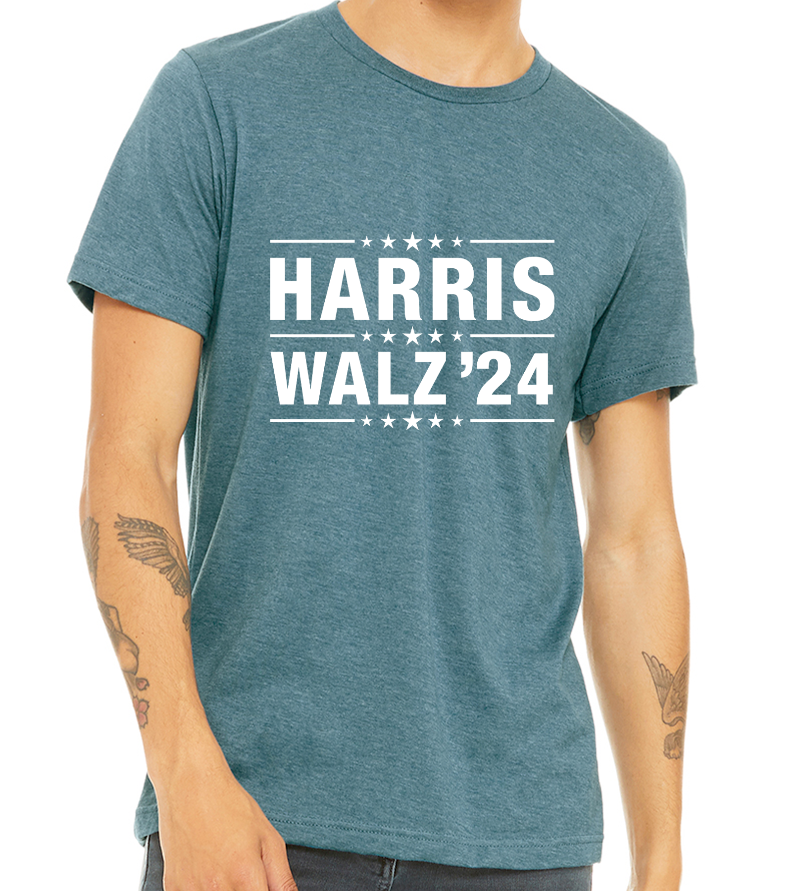 "HARRIS / WALZ 2024" UNISEX TEE